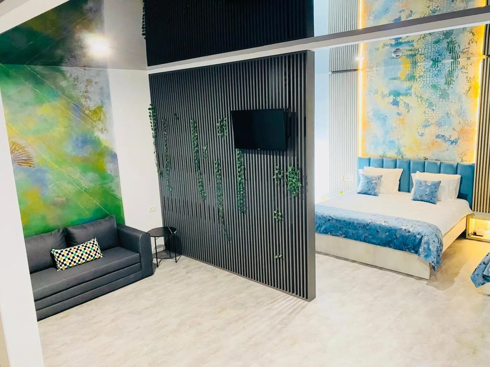 Seating area, Bed in HOTEL MAREA NEAGRA Mamaia