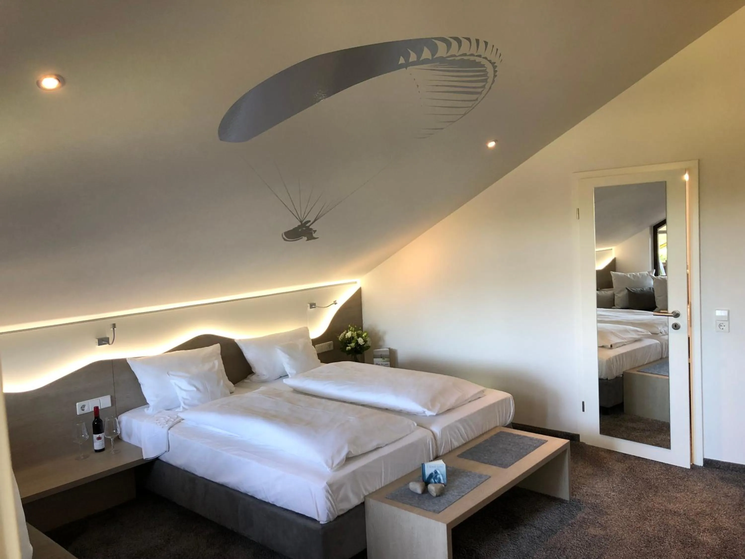 Double Room Comfort Plus - single occupancy in Boutique-Hotel im Weingarten