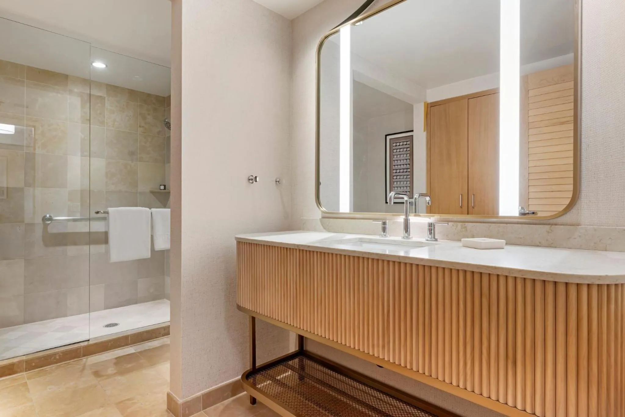 Bathroom in Omni San Diego Hotel at the Ballpark