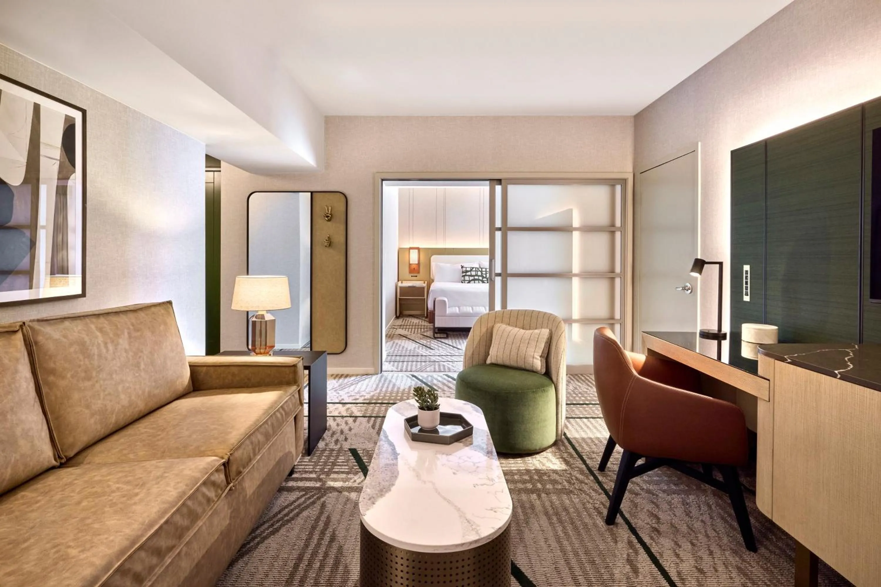 Living room in Omni San Diego Hotel at the Ballpark