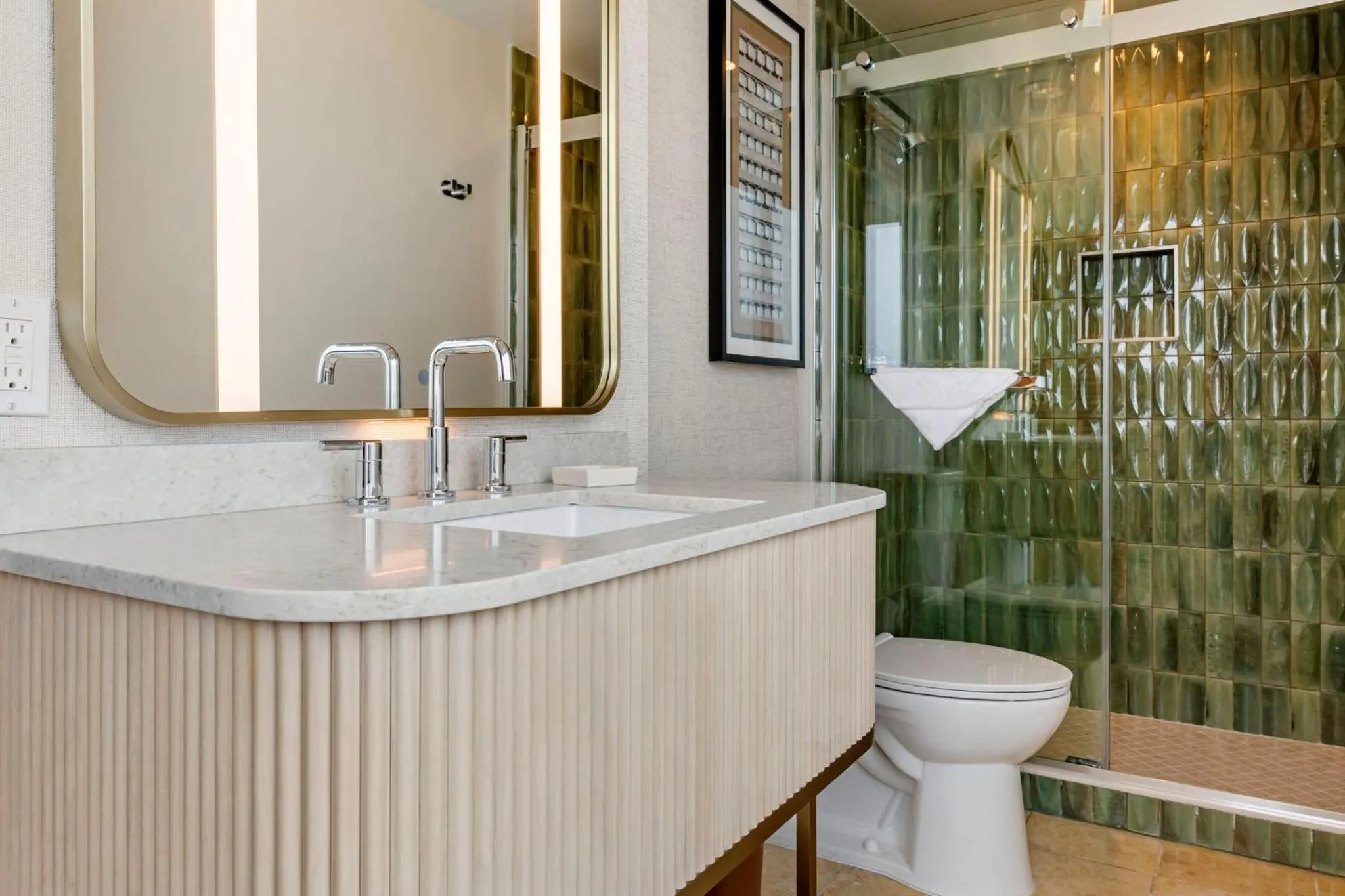 Bathroom in Omni San Diego Hotel at the Ballpark