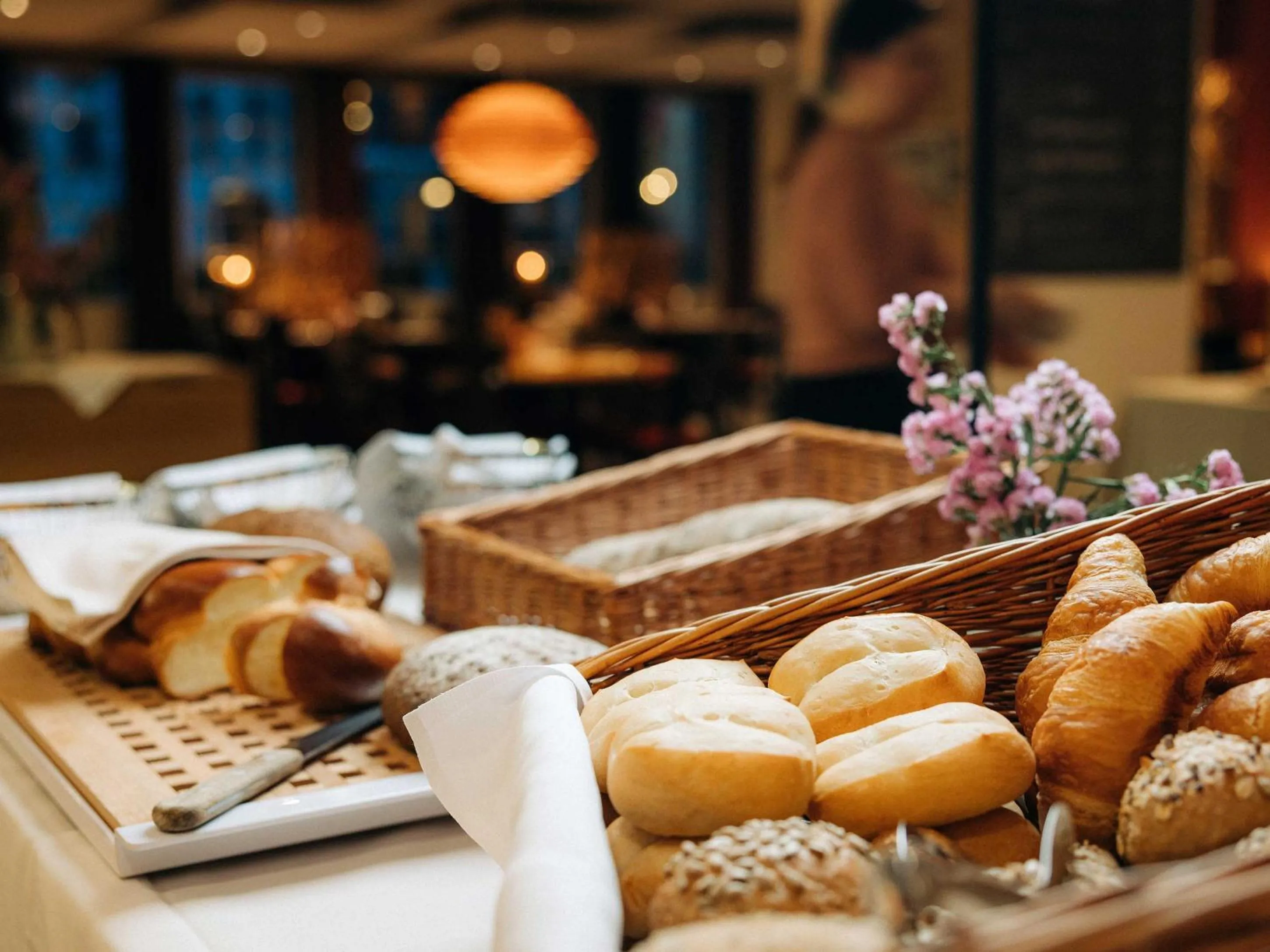 Buffet breakfast in Hotel Krone Thun