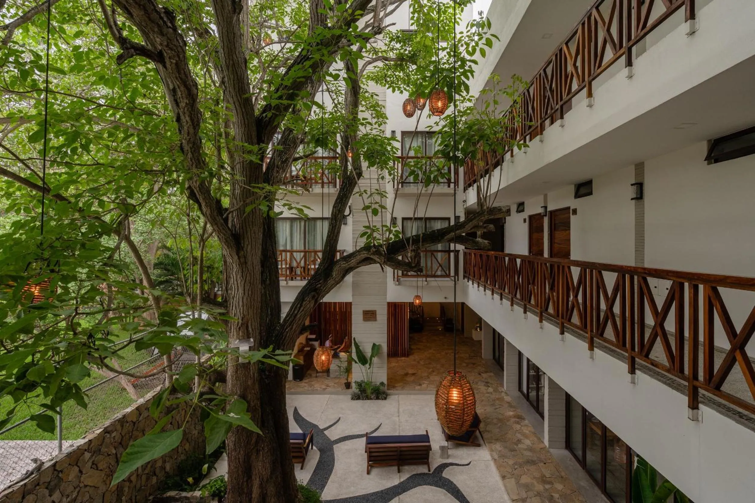 Patio in Ciyé Hotel