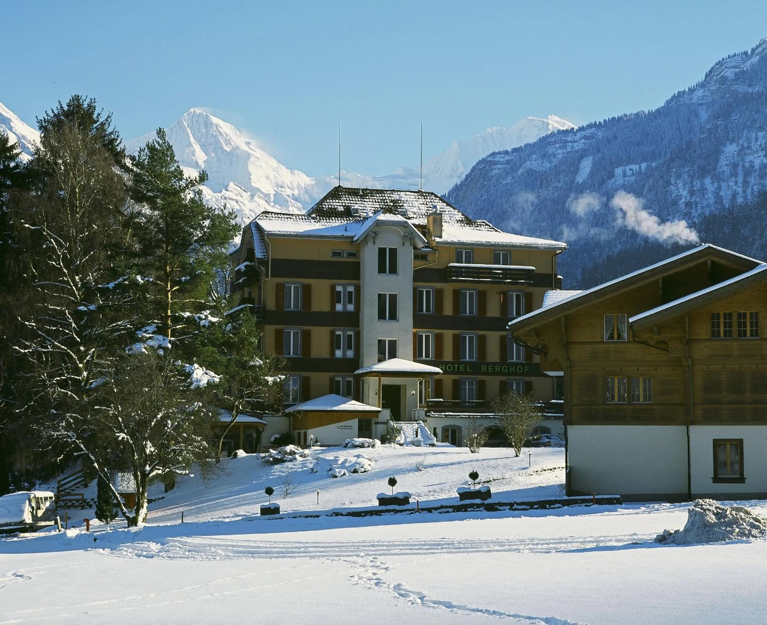 Property building in Hotel Berghof Amaranth