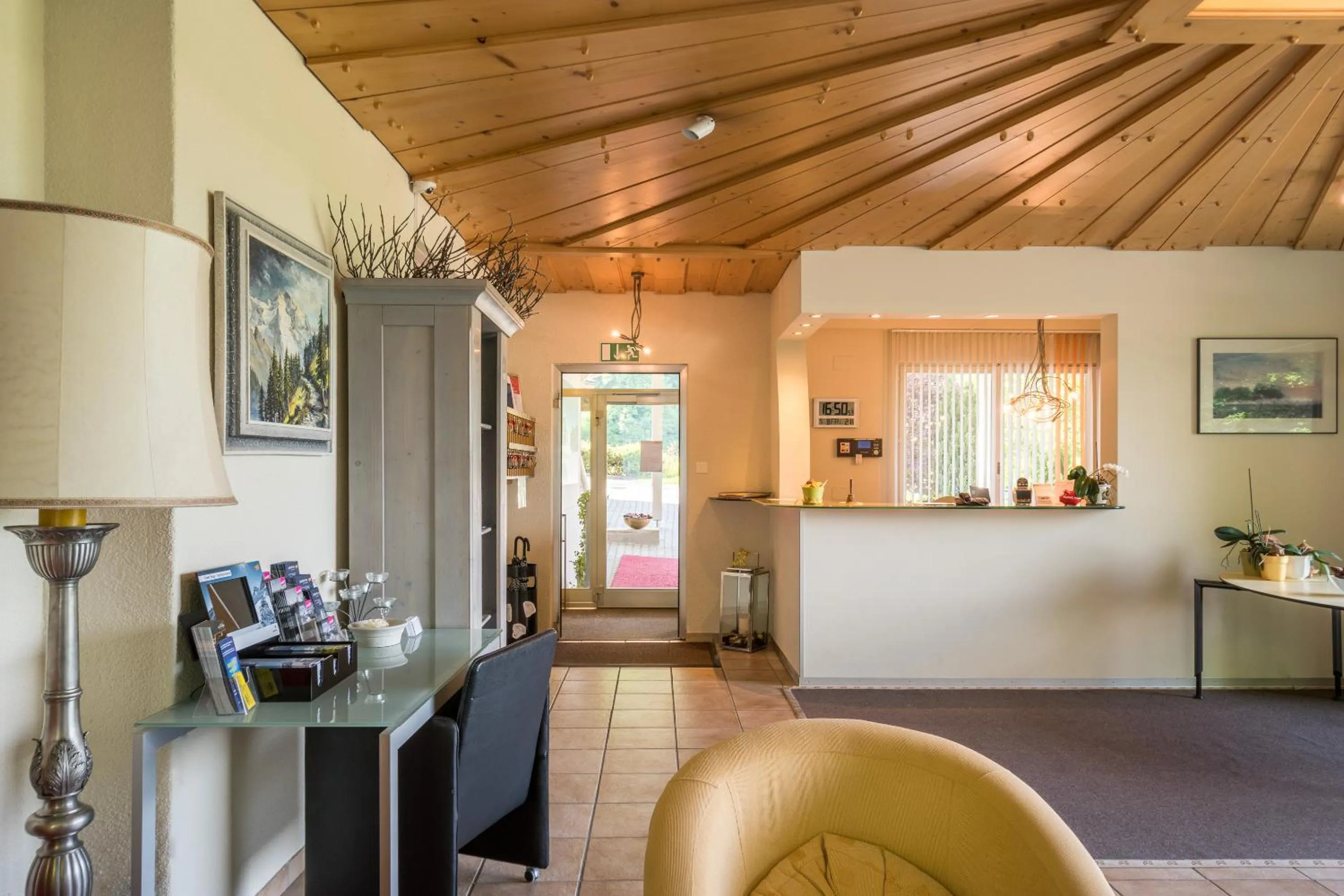 Lobby or reception in Hotel Berghof Amaranth