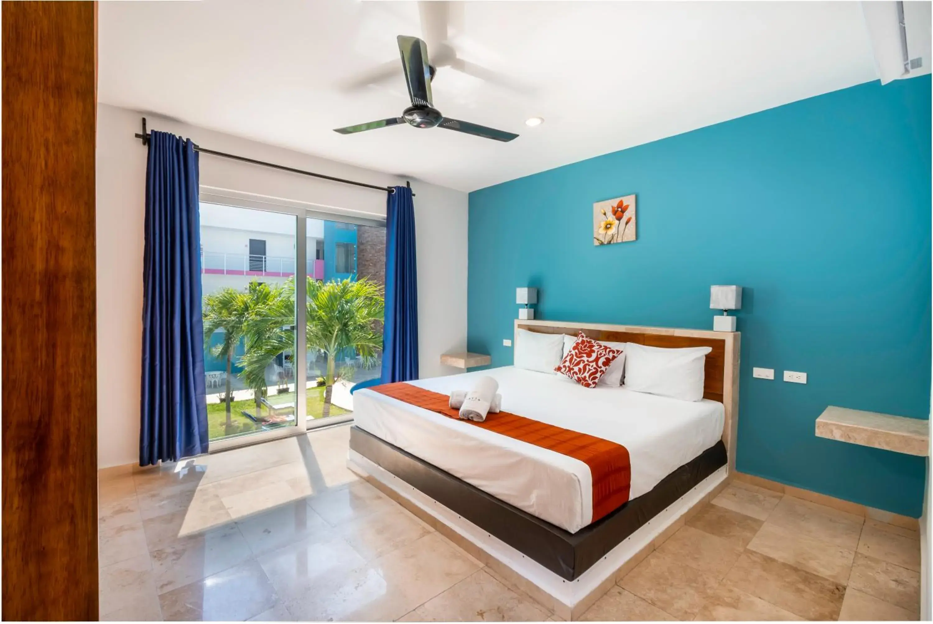 View (from property/room), Bed in Hotel Playa Encantada View (from property/room), Bed in Hotel Playa Encantada