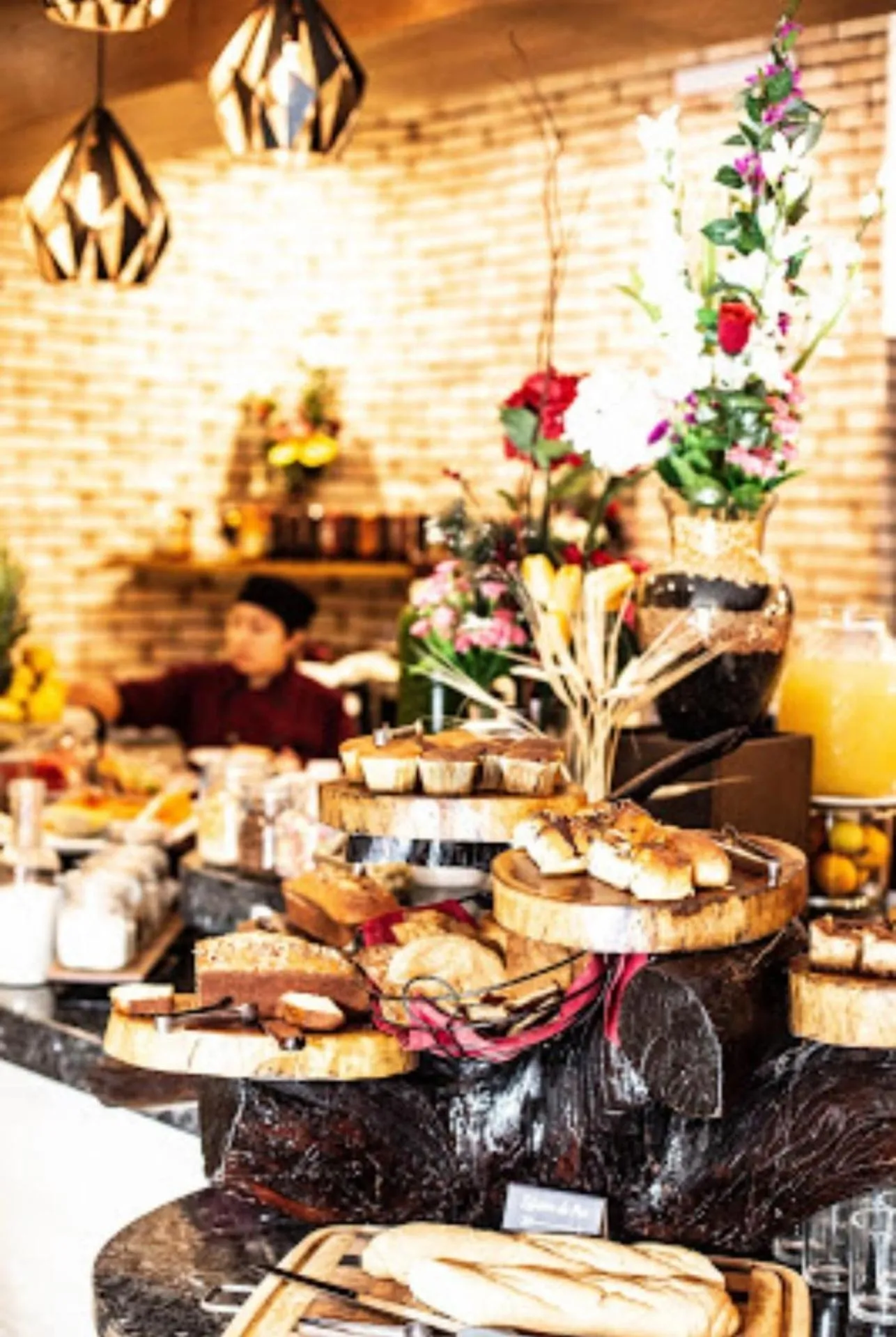 Buffet breakfast in Hotel Playa Encantada