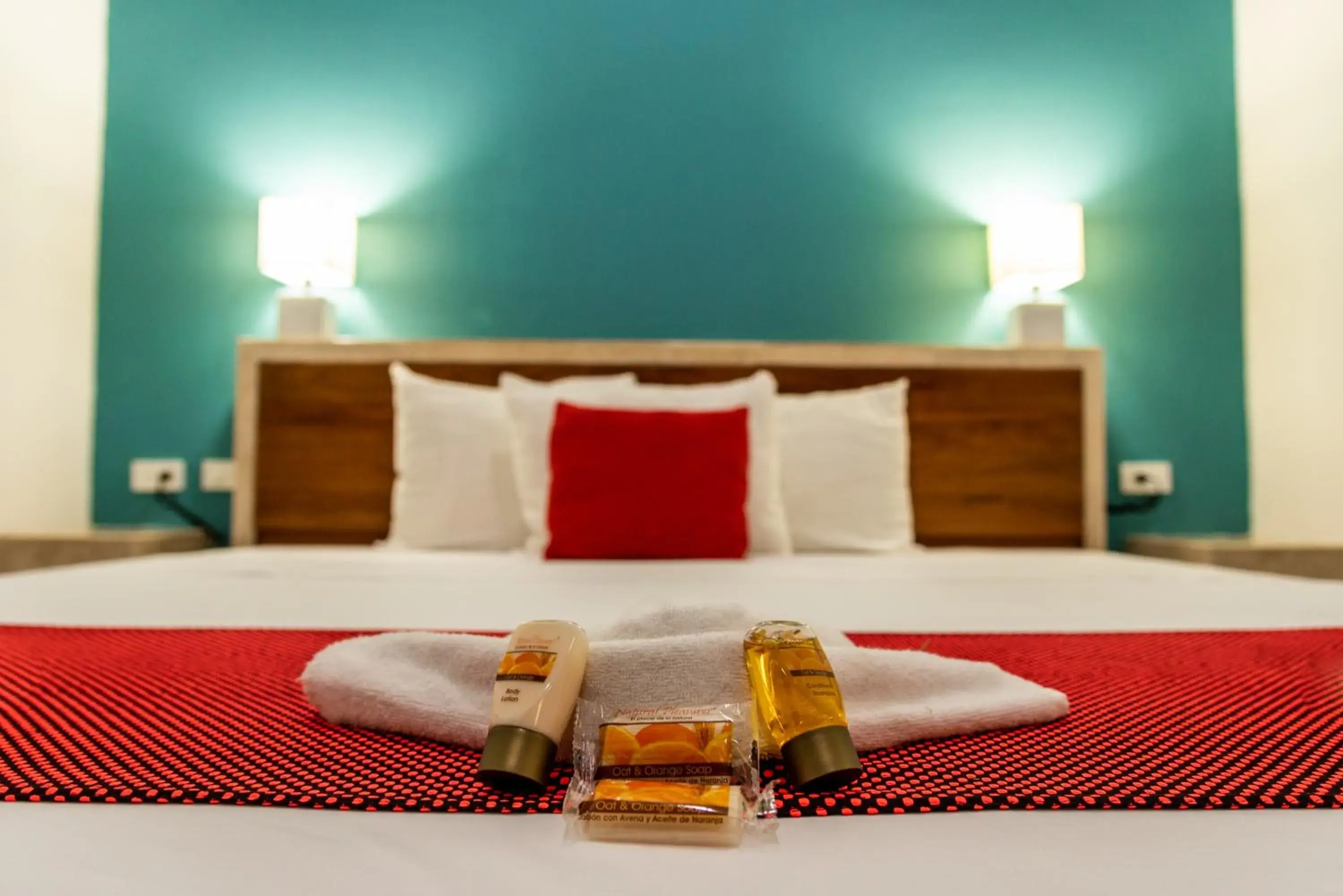 Bedroom, Bed in Hotel Playa Encantada Bedroom, Bed in Hotel Playa Encantada