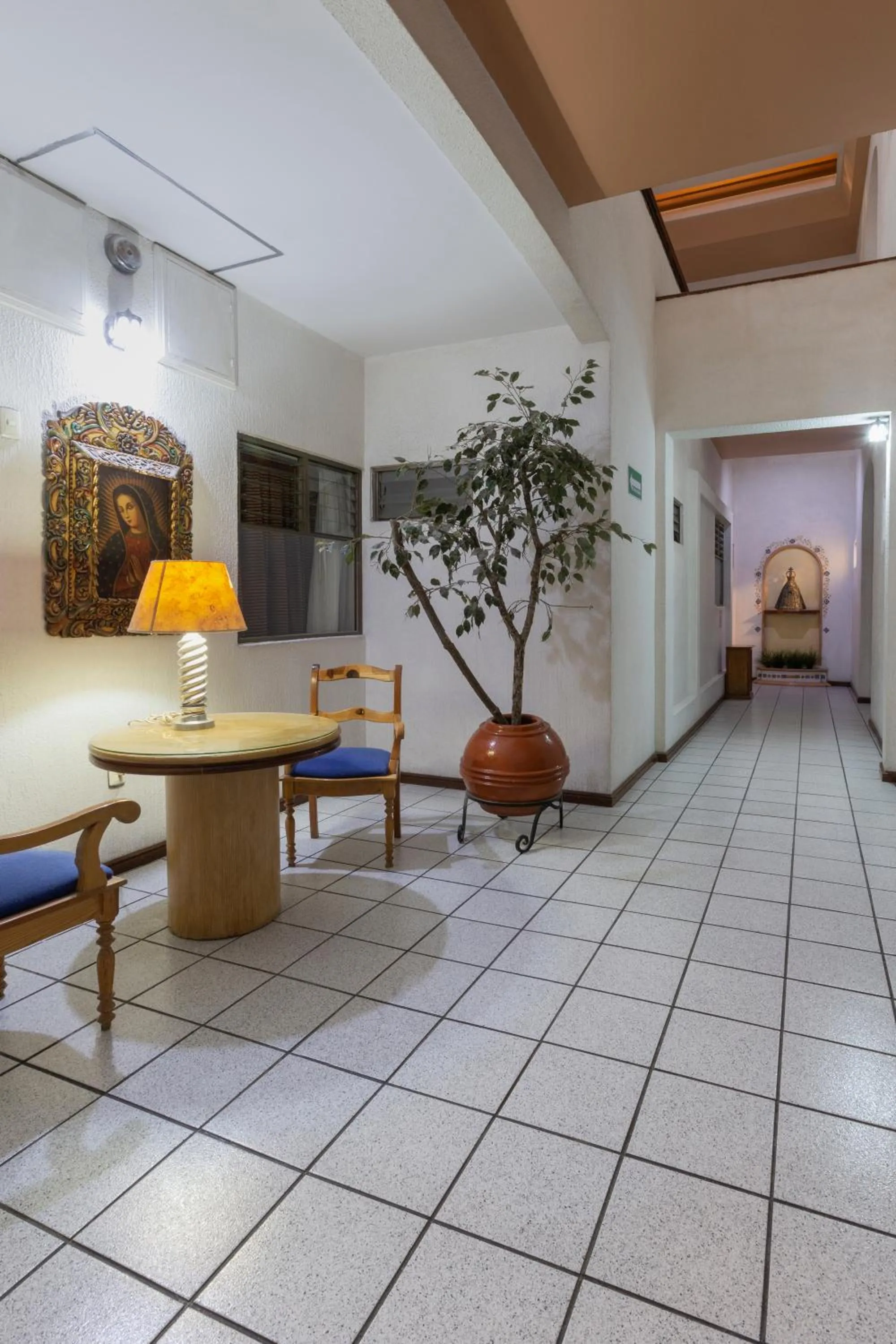 Living room in Hotel Gala Oaxaca