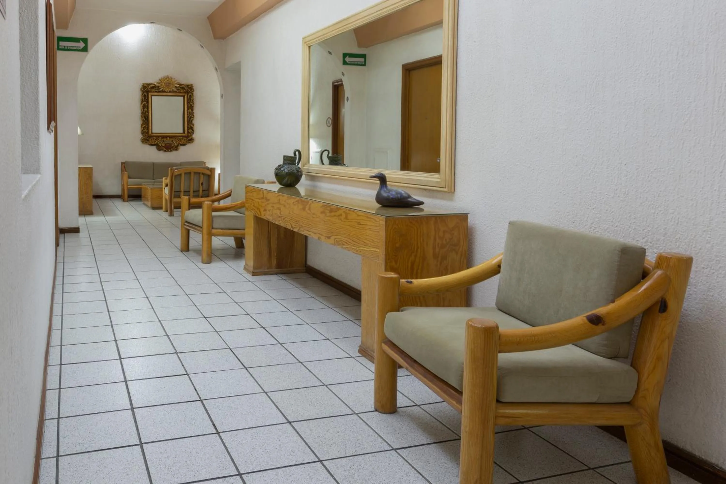 Living room in Hotel Gala Oaxaca