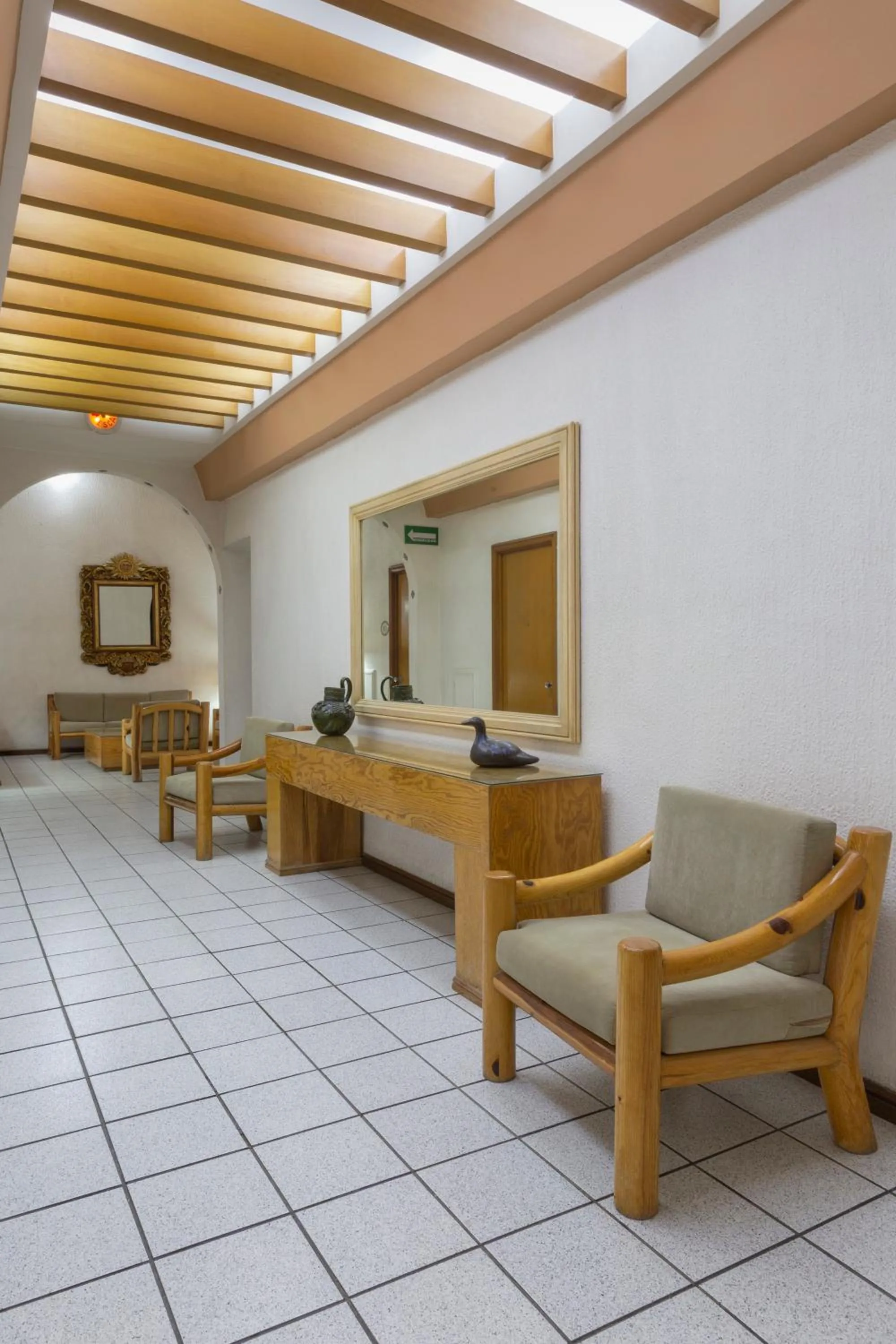 Living room in Hotel Gala Oaxaca