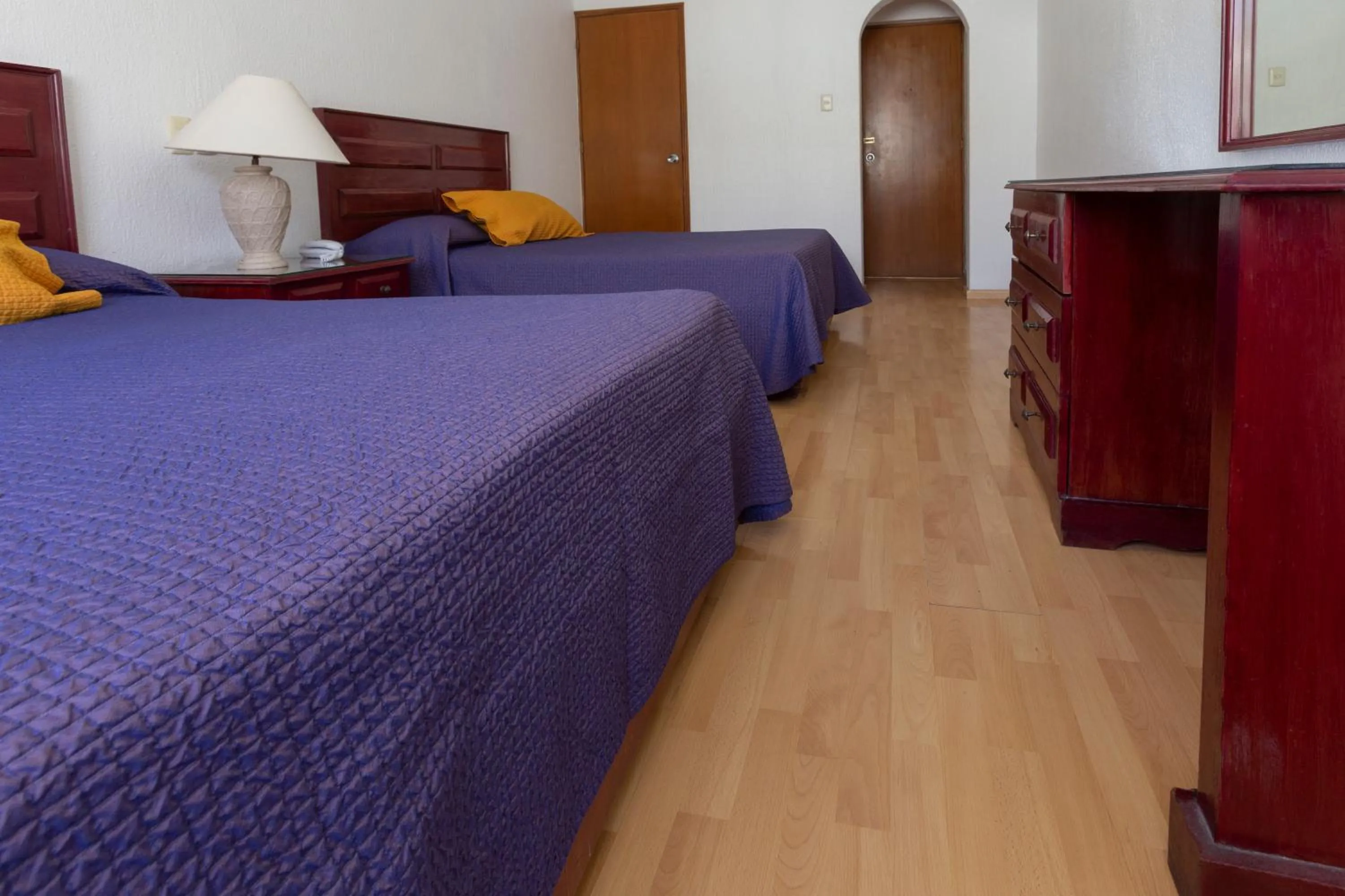 Photo of the whole room, Bed in Hotel Gala Oaxaca