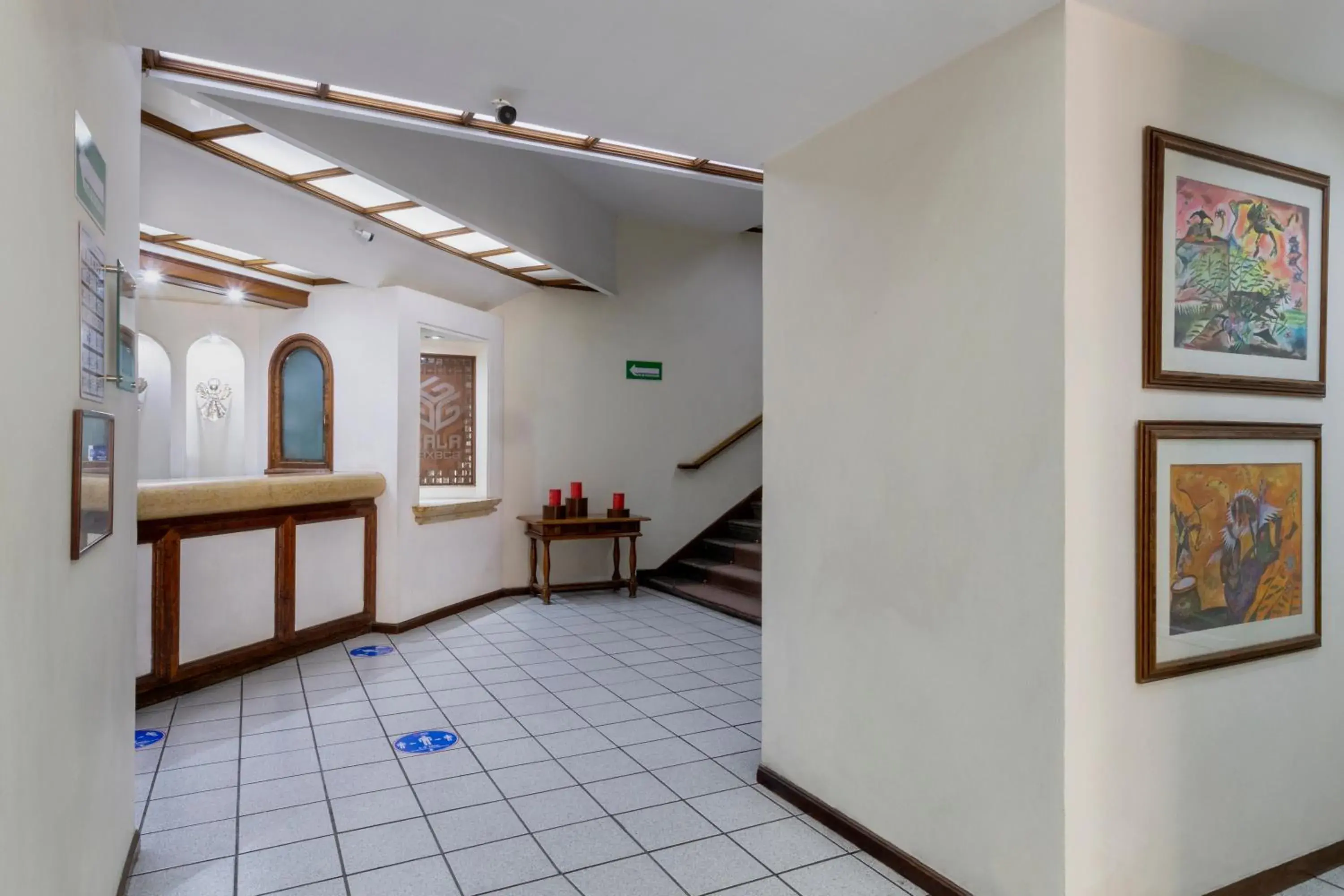 Lobby or reception in Hotel Gala Oaxaca Lobby or reception in Hotel Gala Oaxaca