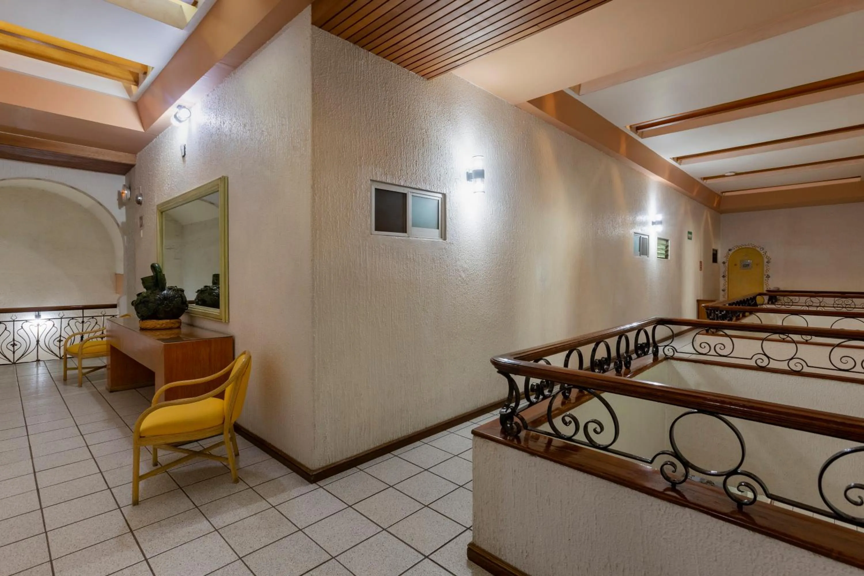 Living room in Hotel Gala Oaxaca