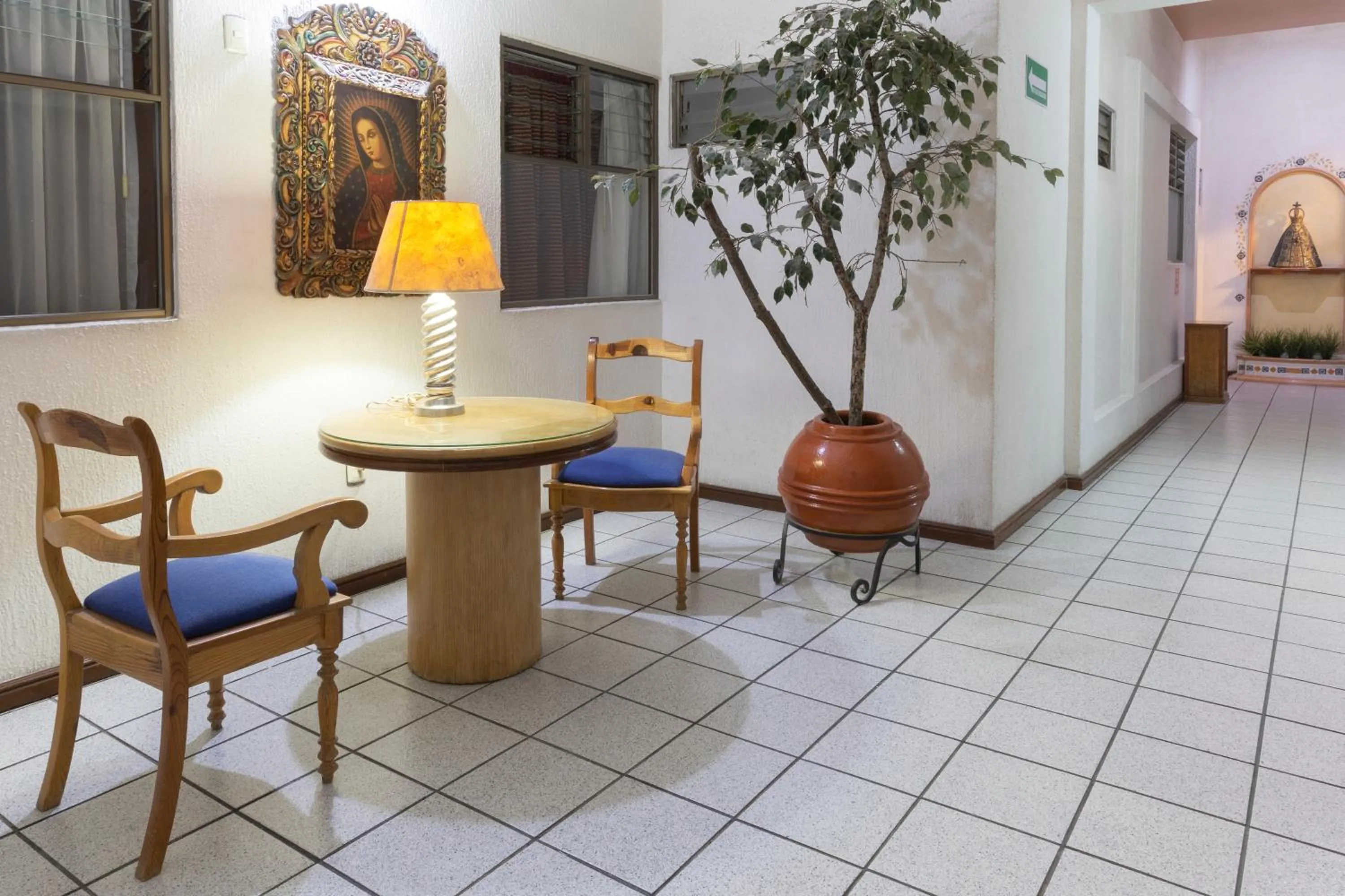 Living room in Hotel Gala Oaxaca