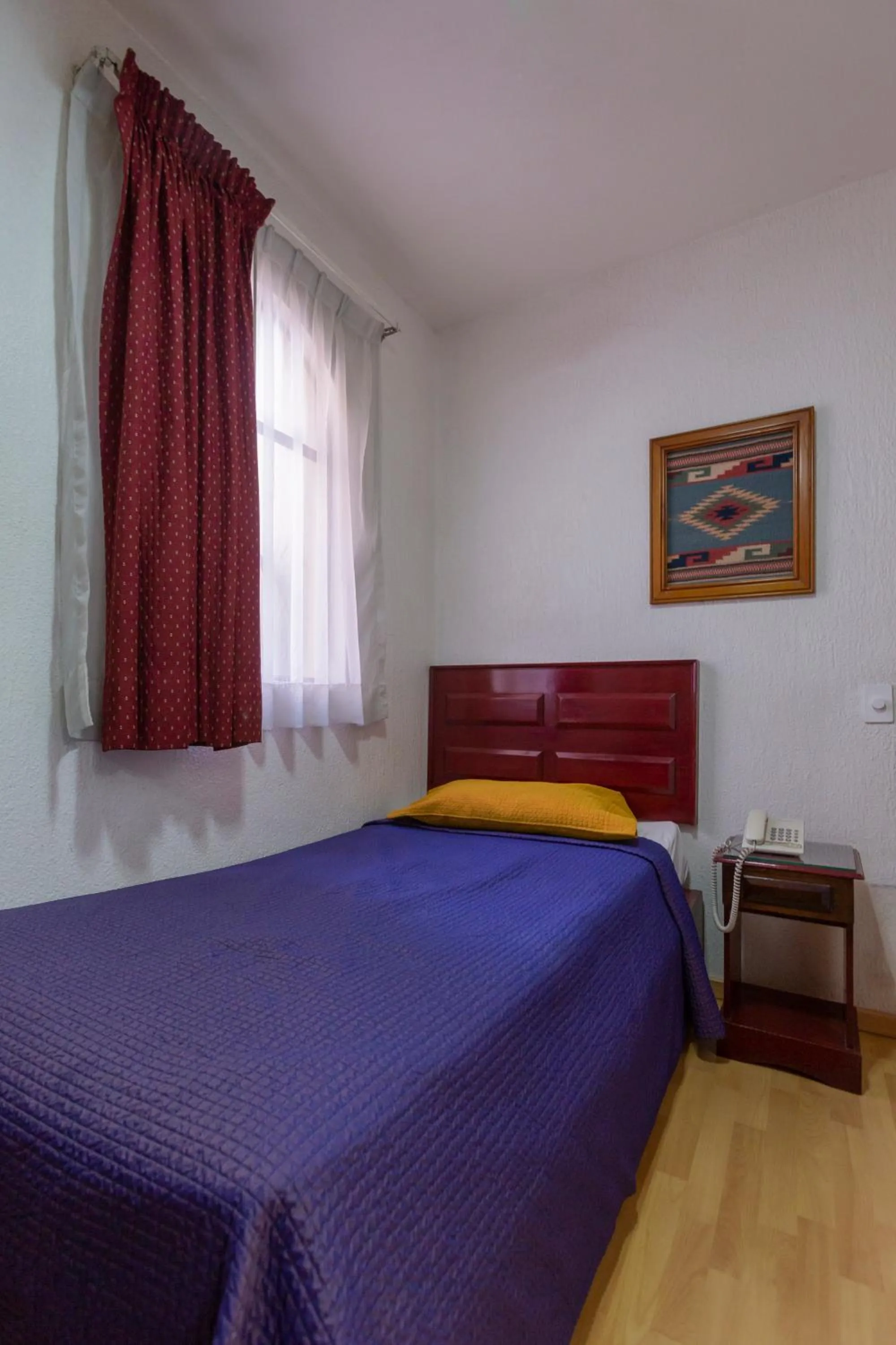 Bed in Hotel Gala Oaxaca