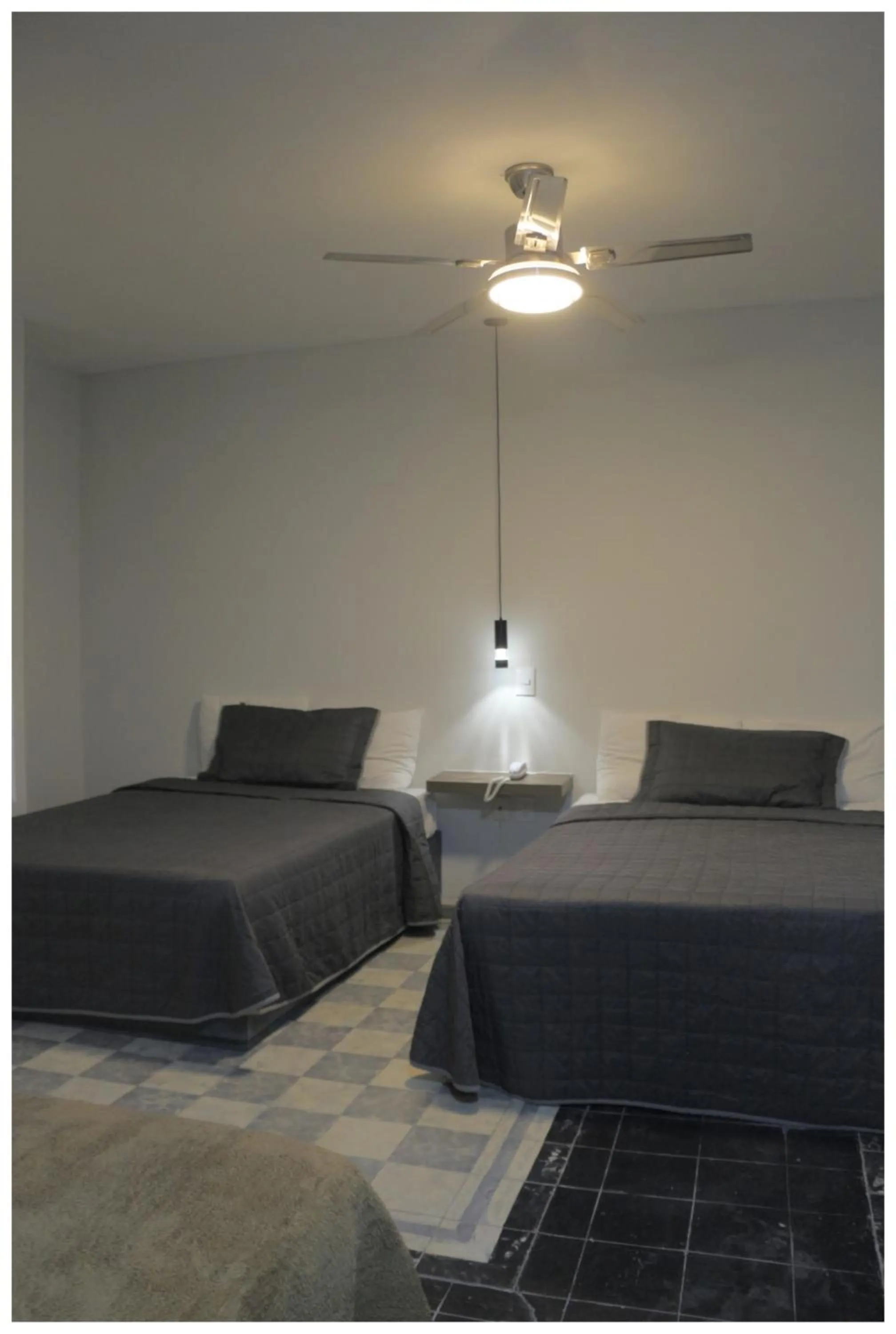 Bed in Hotel Gala Oaxaca