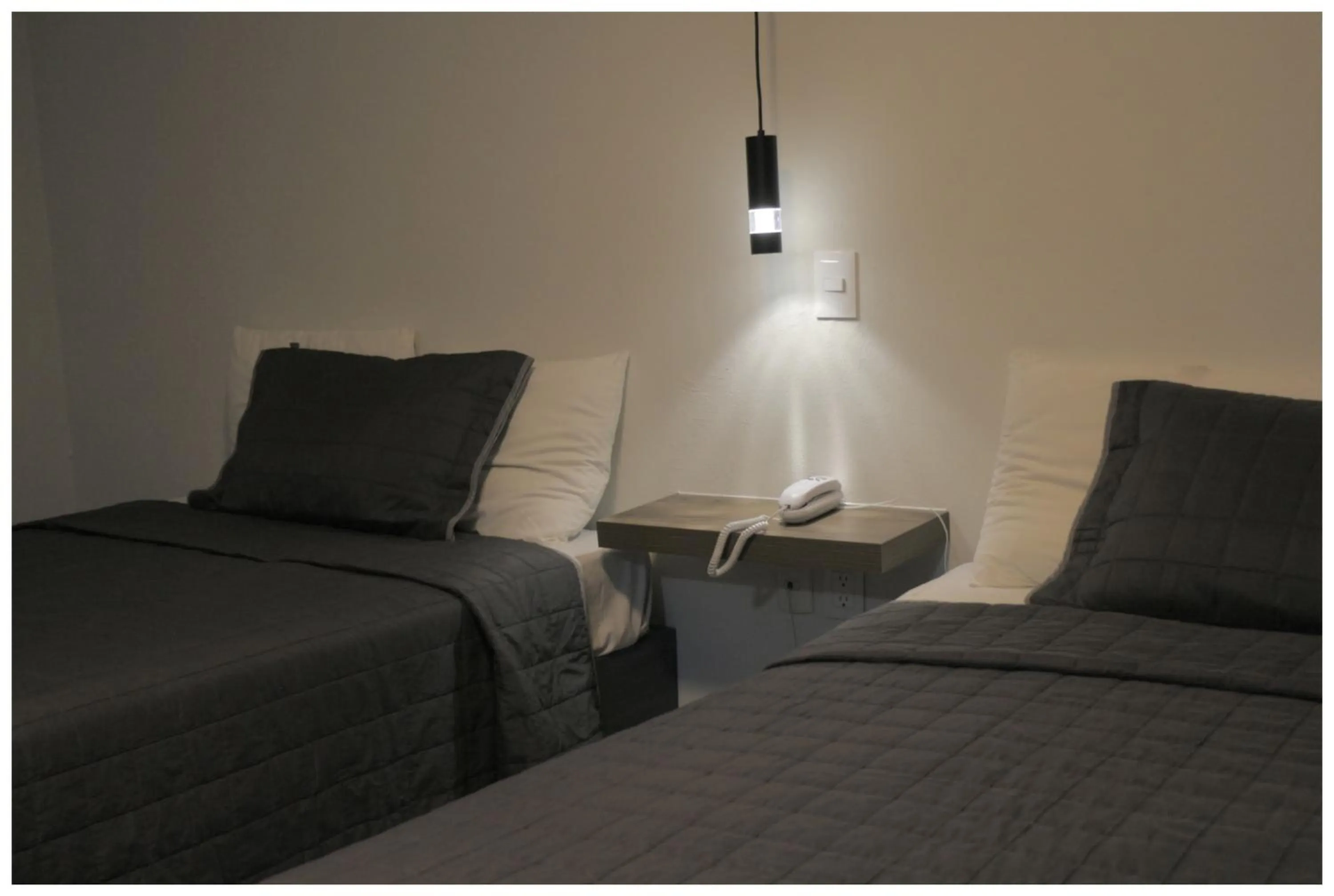 Bed in Hotel Gala Oaxaca