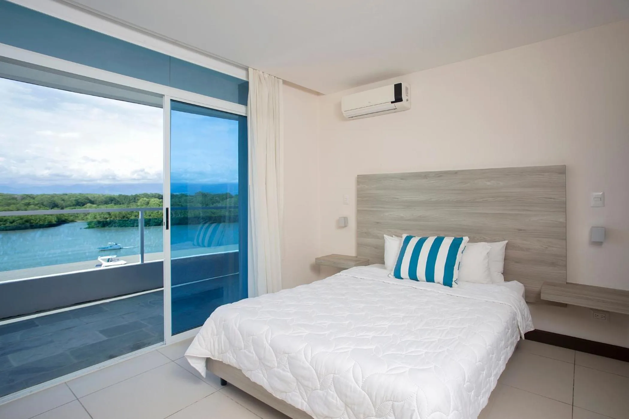 Bed in Puerto Azul Hotel