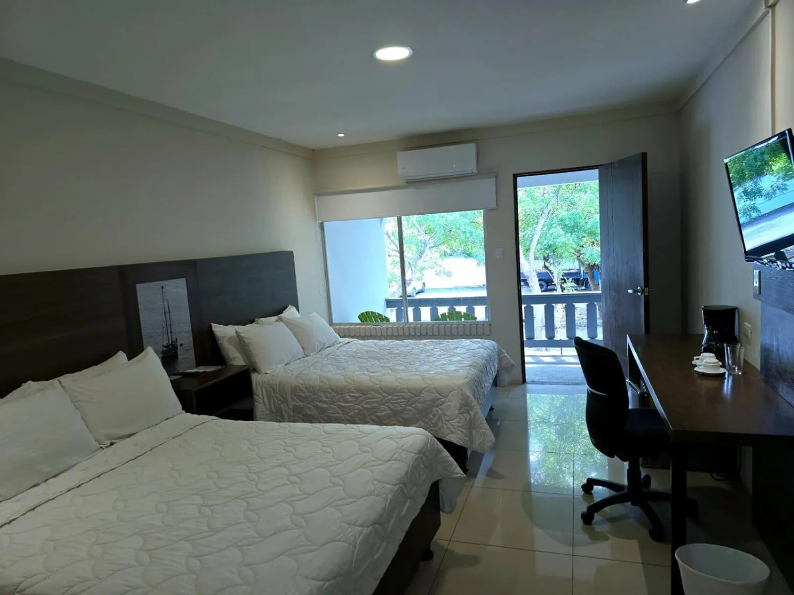 Bedroom, Bed in Puerto Azul Hotel