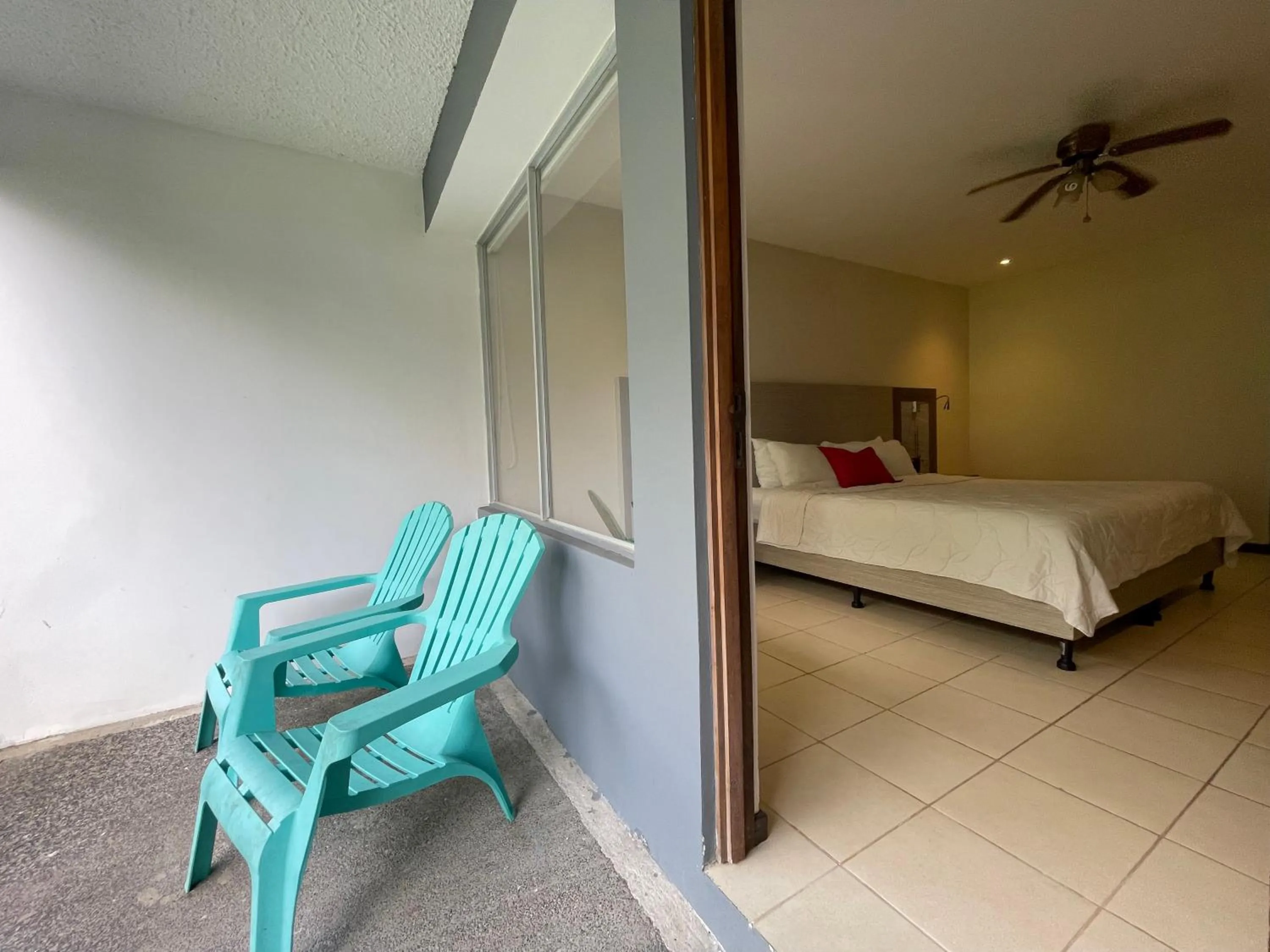 Bedroom, Bed in Puerto Azul Hotel