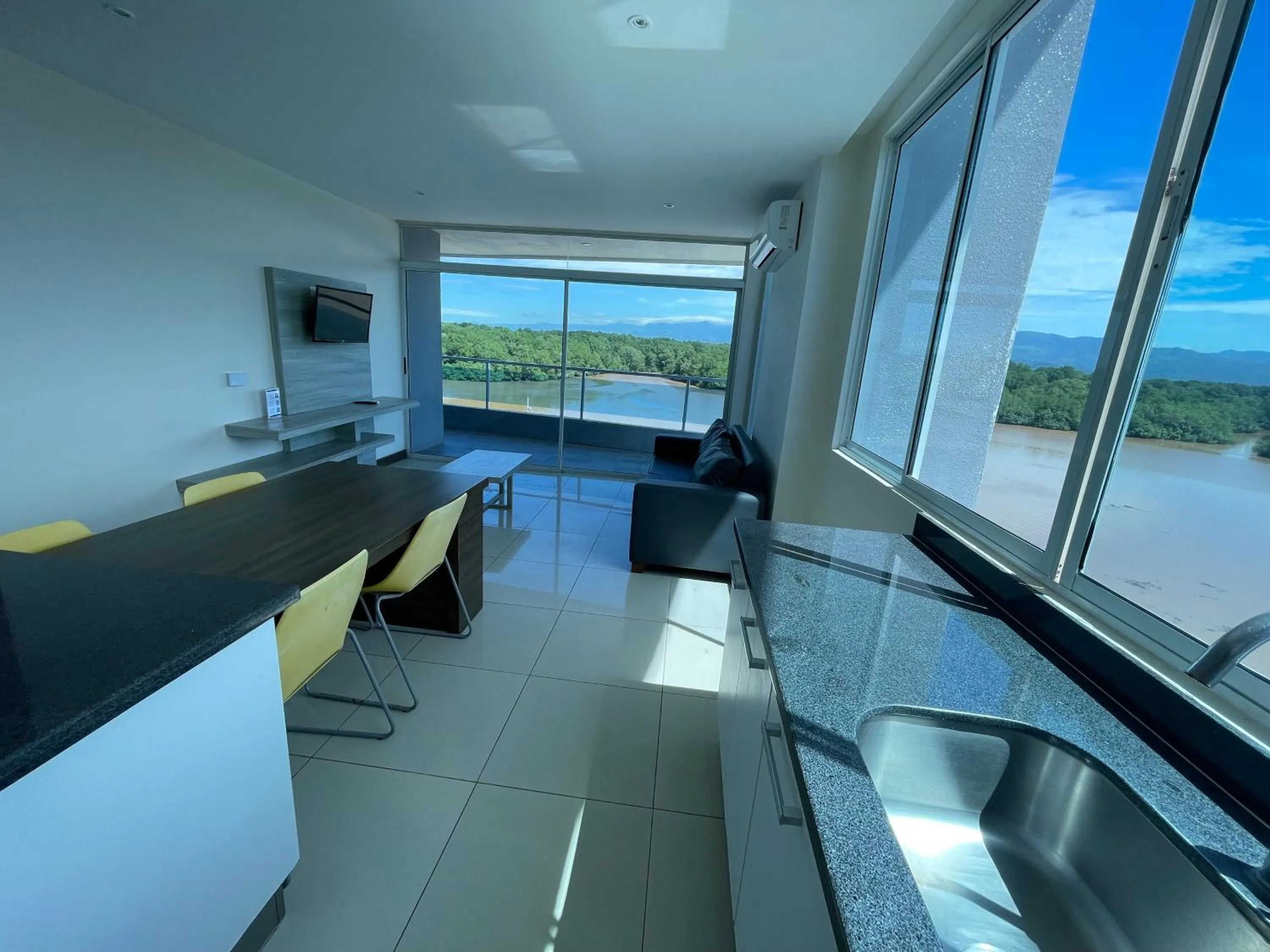 Living room in Puerto Azul Hotel