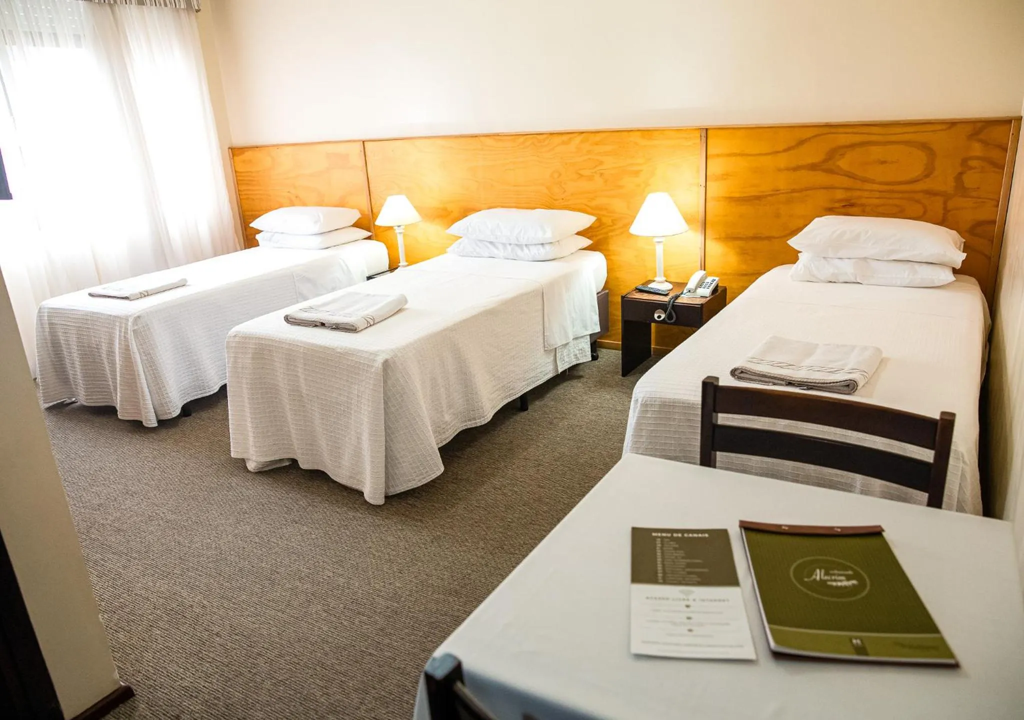 Bed in Planalto Hotel