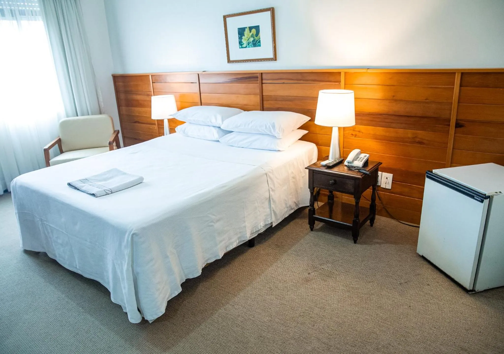 Bed in Planalto Hotel