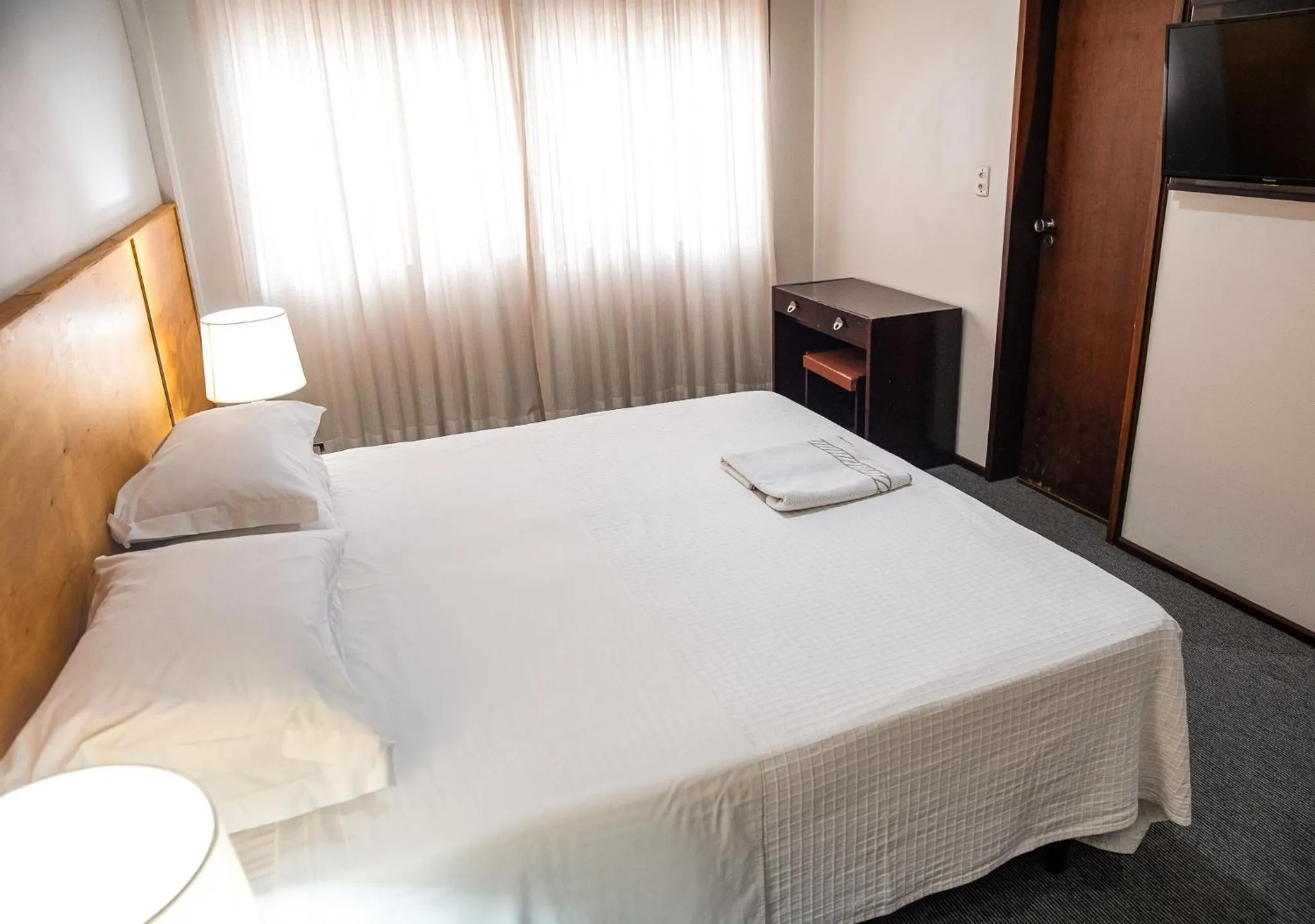 Bed in Planalto Hotel