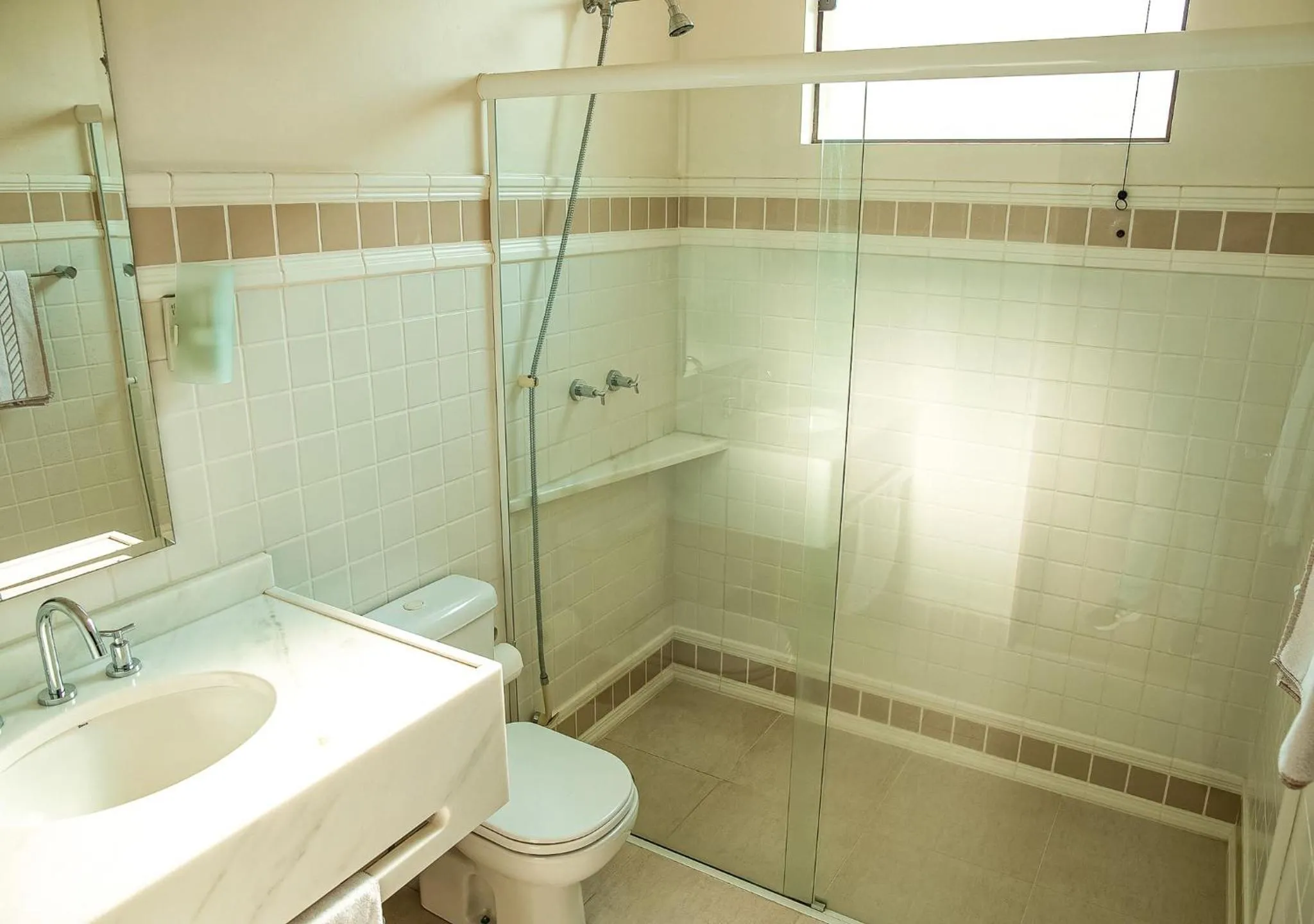 Bathroom in Planalto Hotel