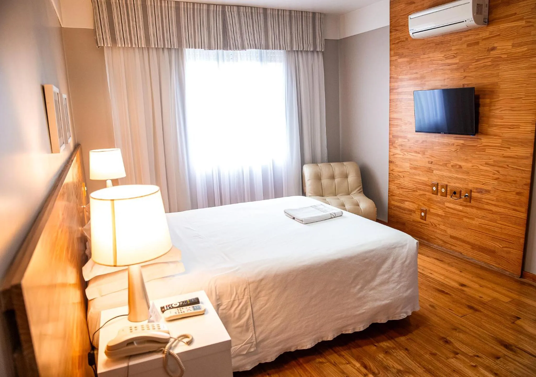 Bed in Planalto Hotel