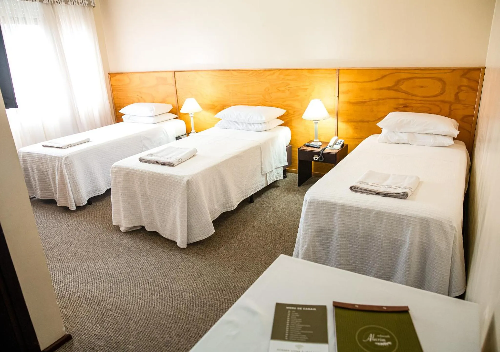 Bed in Planalto Hotel