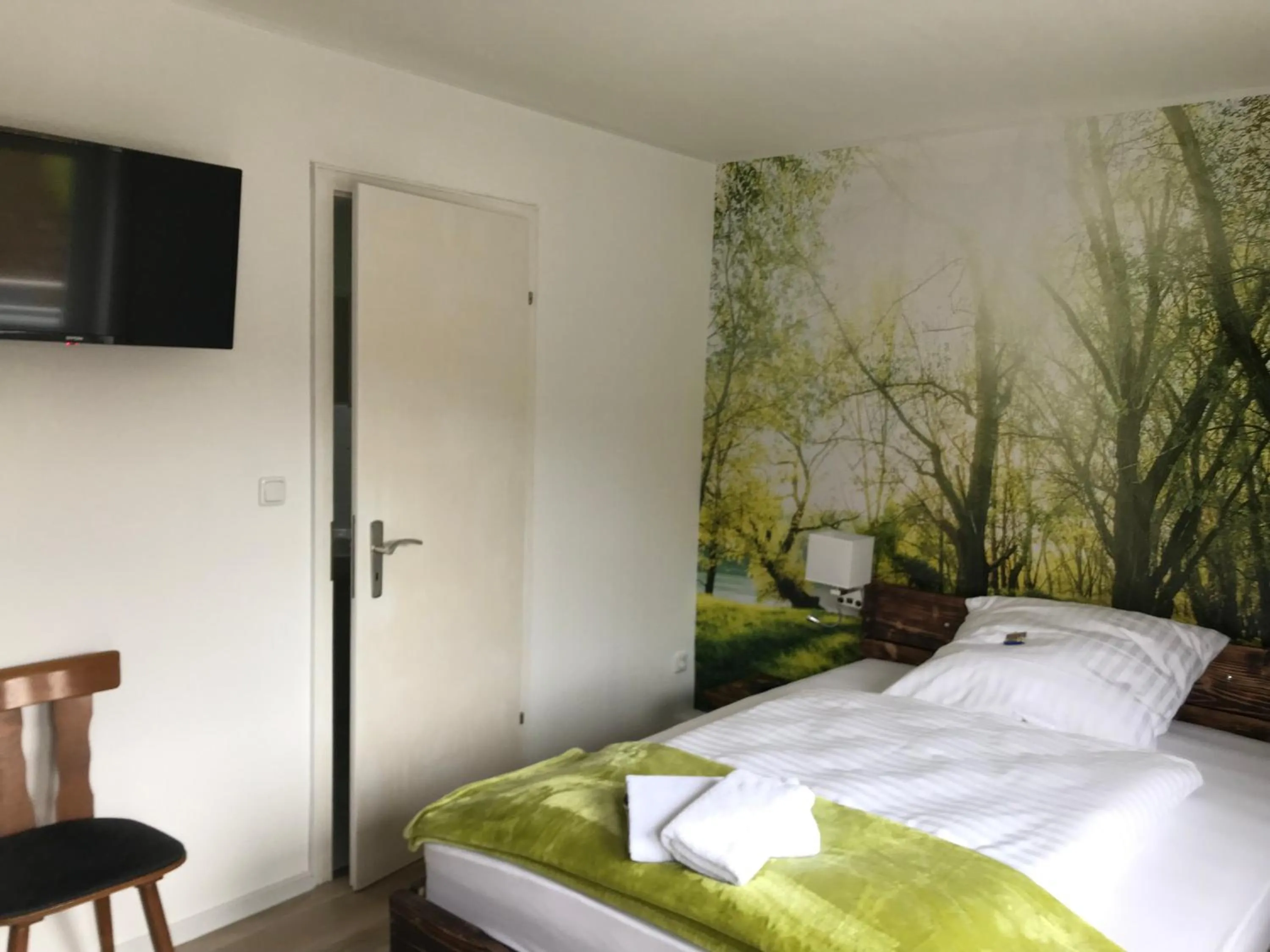 Bed in Landgasthof Zum Dorfkrug