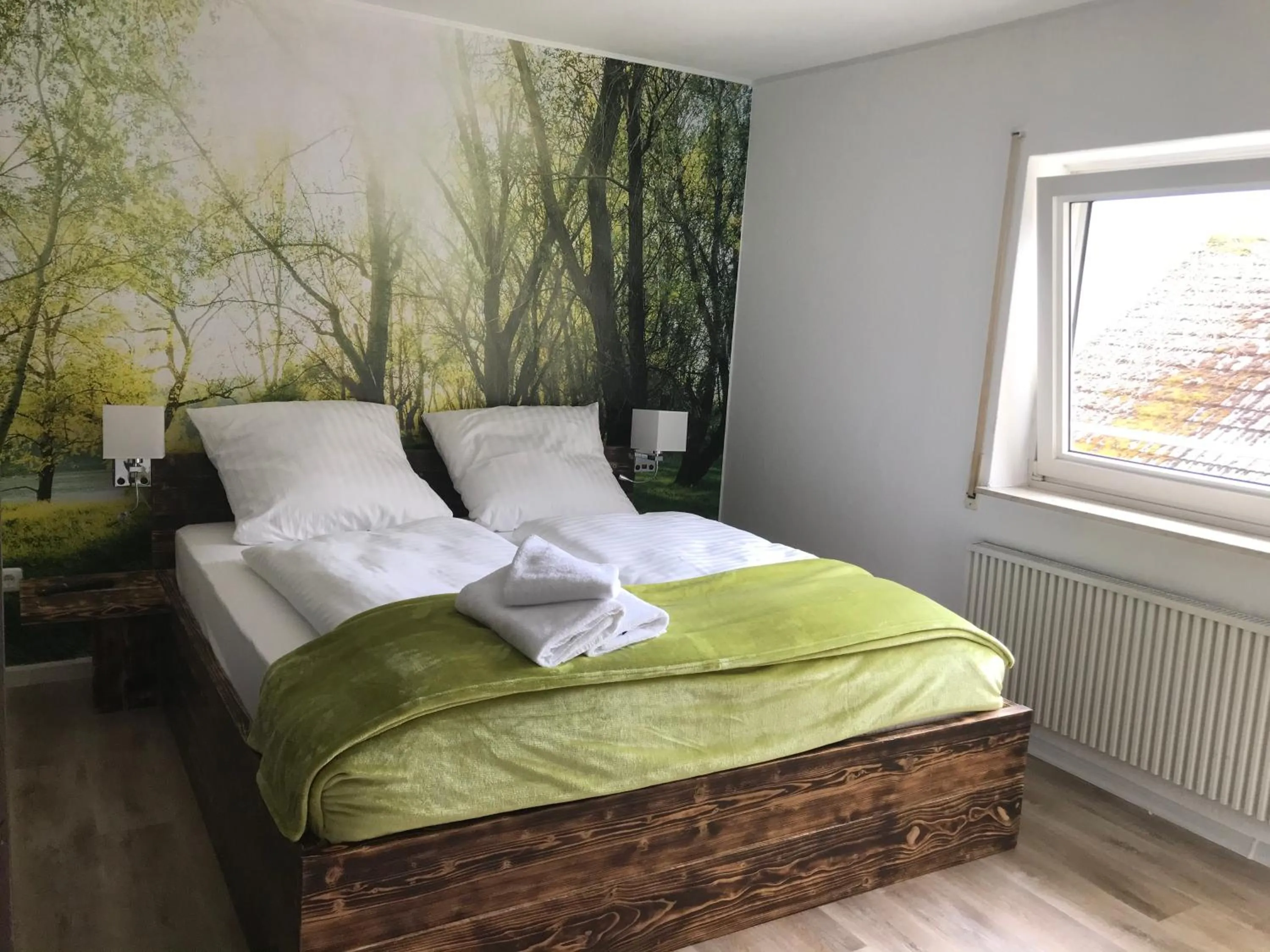 Bed in Landgasthof Zum Dorfkrug
