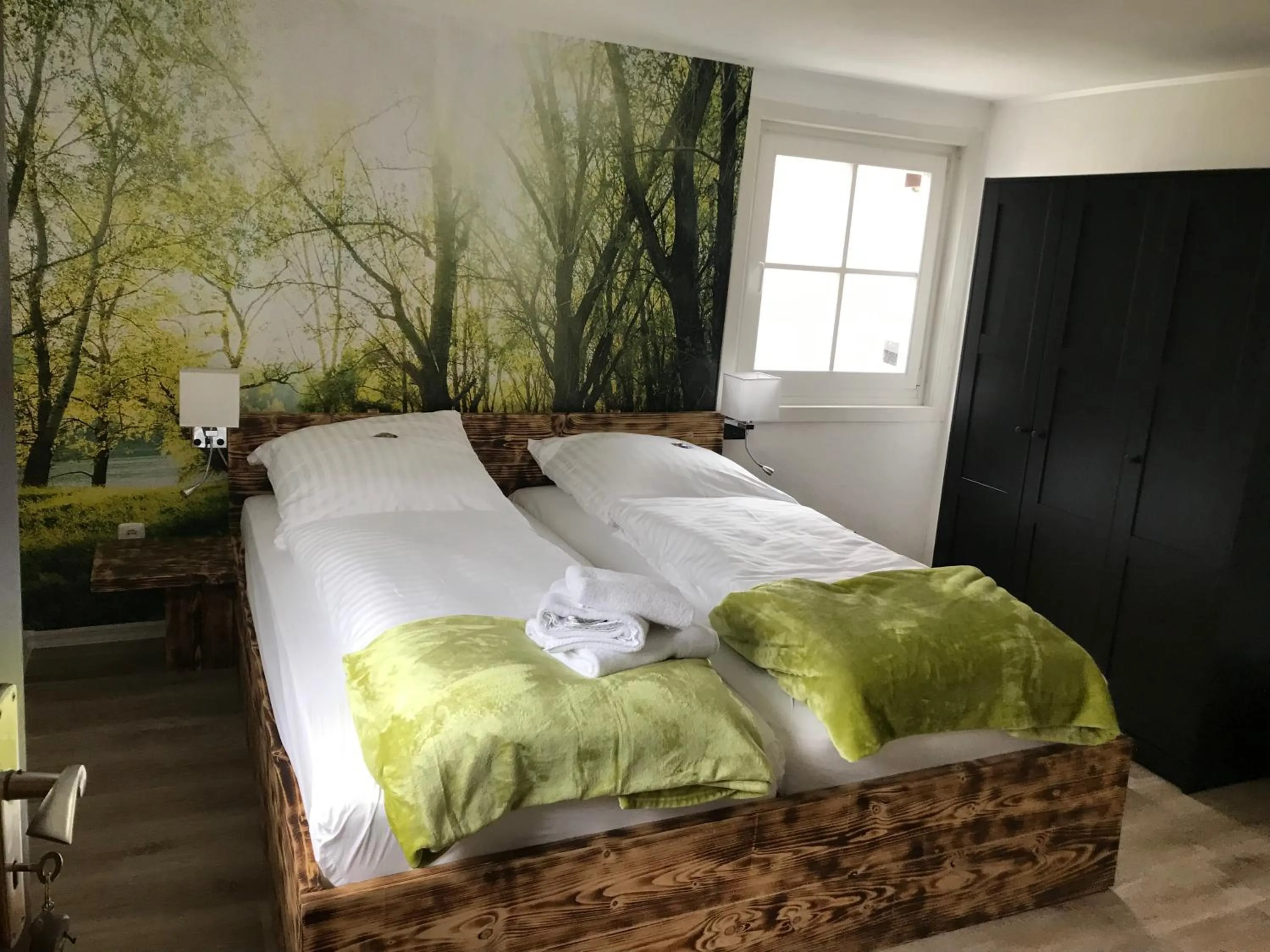 Bed in Landgasthof Zum Dorfkrug