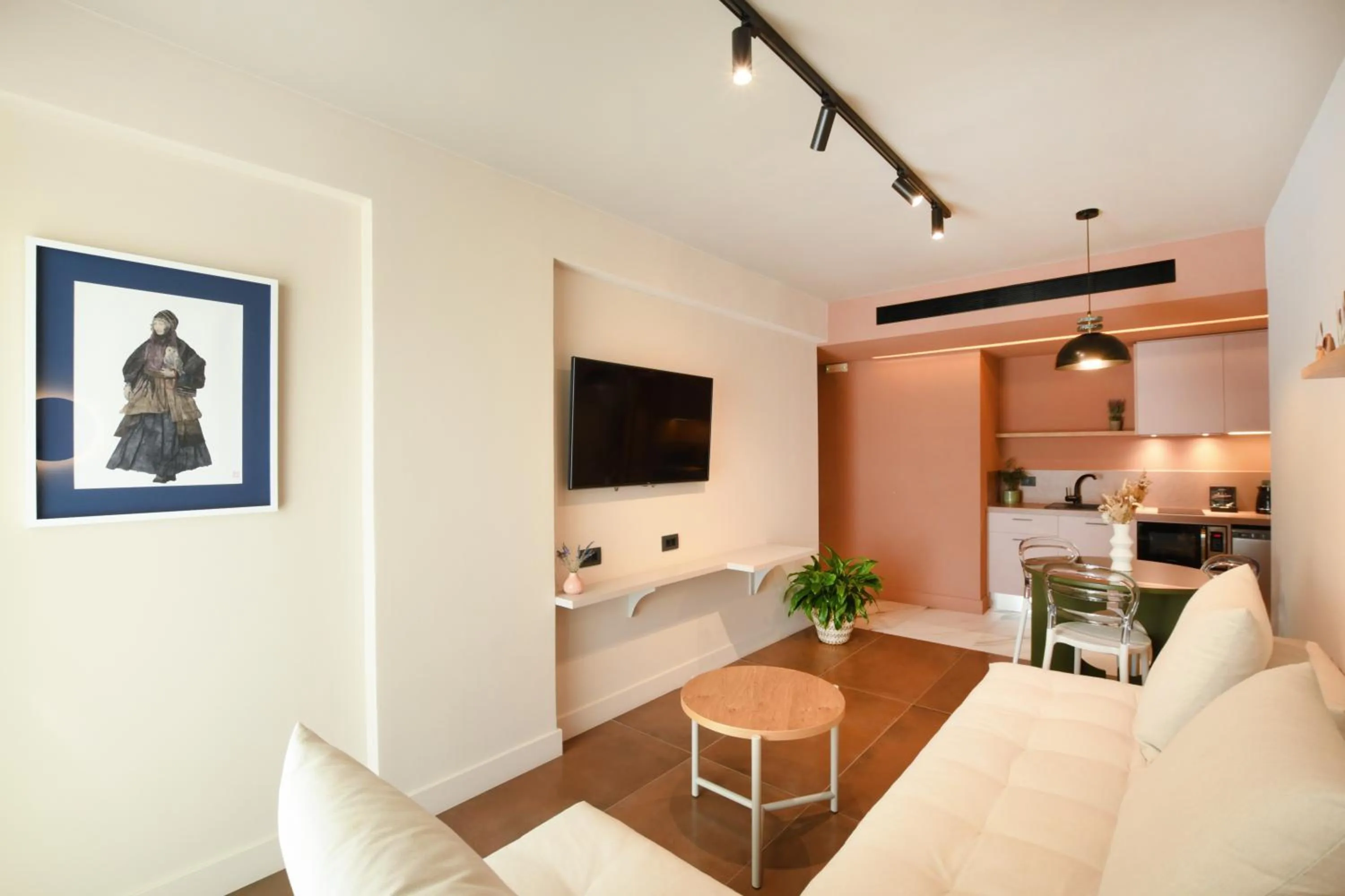 Living room in Pavo Art Hotel