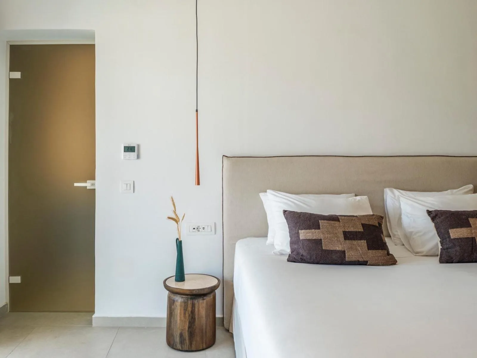 Bedroom, Bed in Adama Mykonos Boutique Hotel