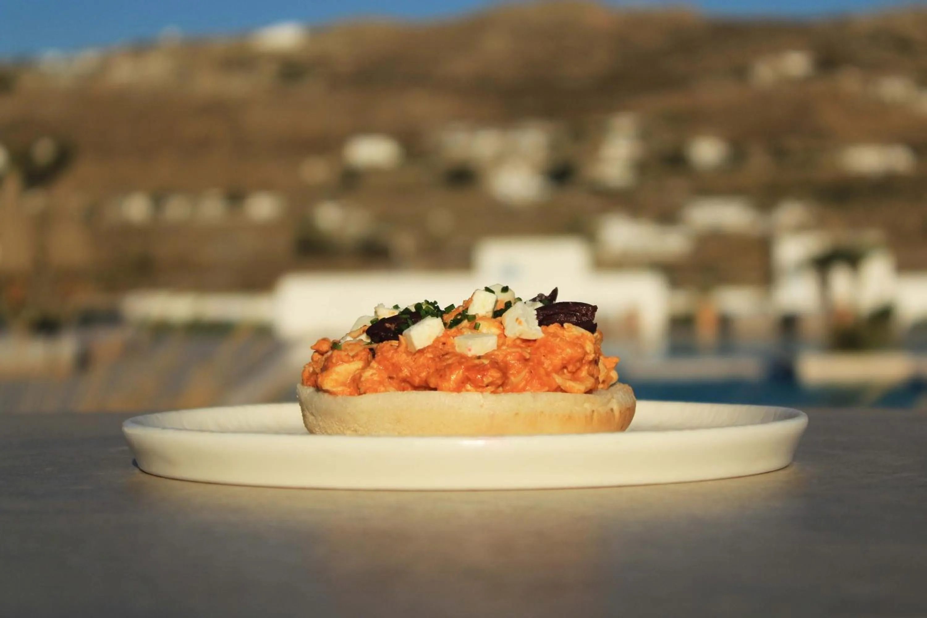 Restaurant/places to eat in Adama Mykonos Boutique Hotel