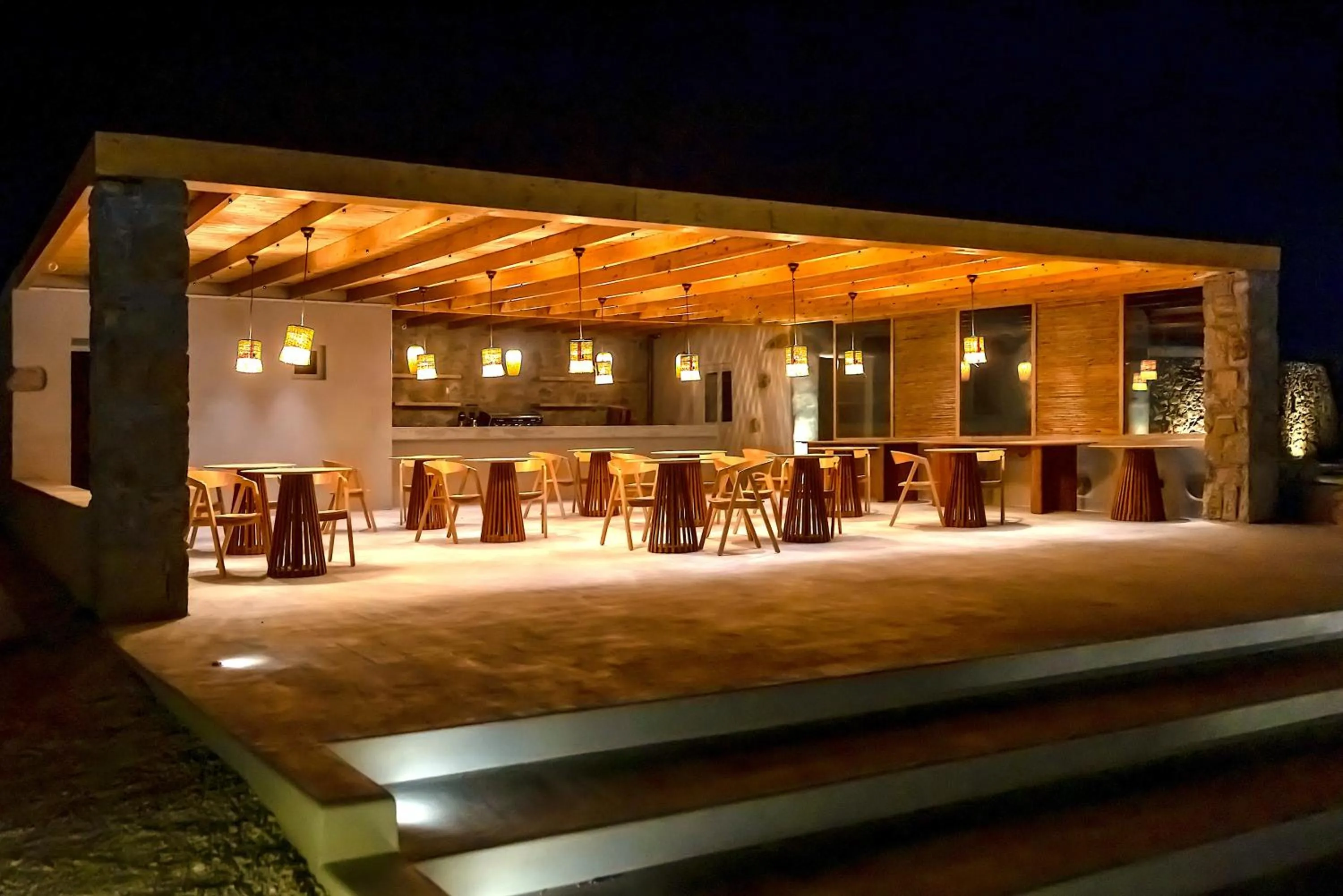 Patio in Adama Mykonos Boutique Hotel