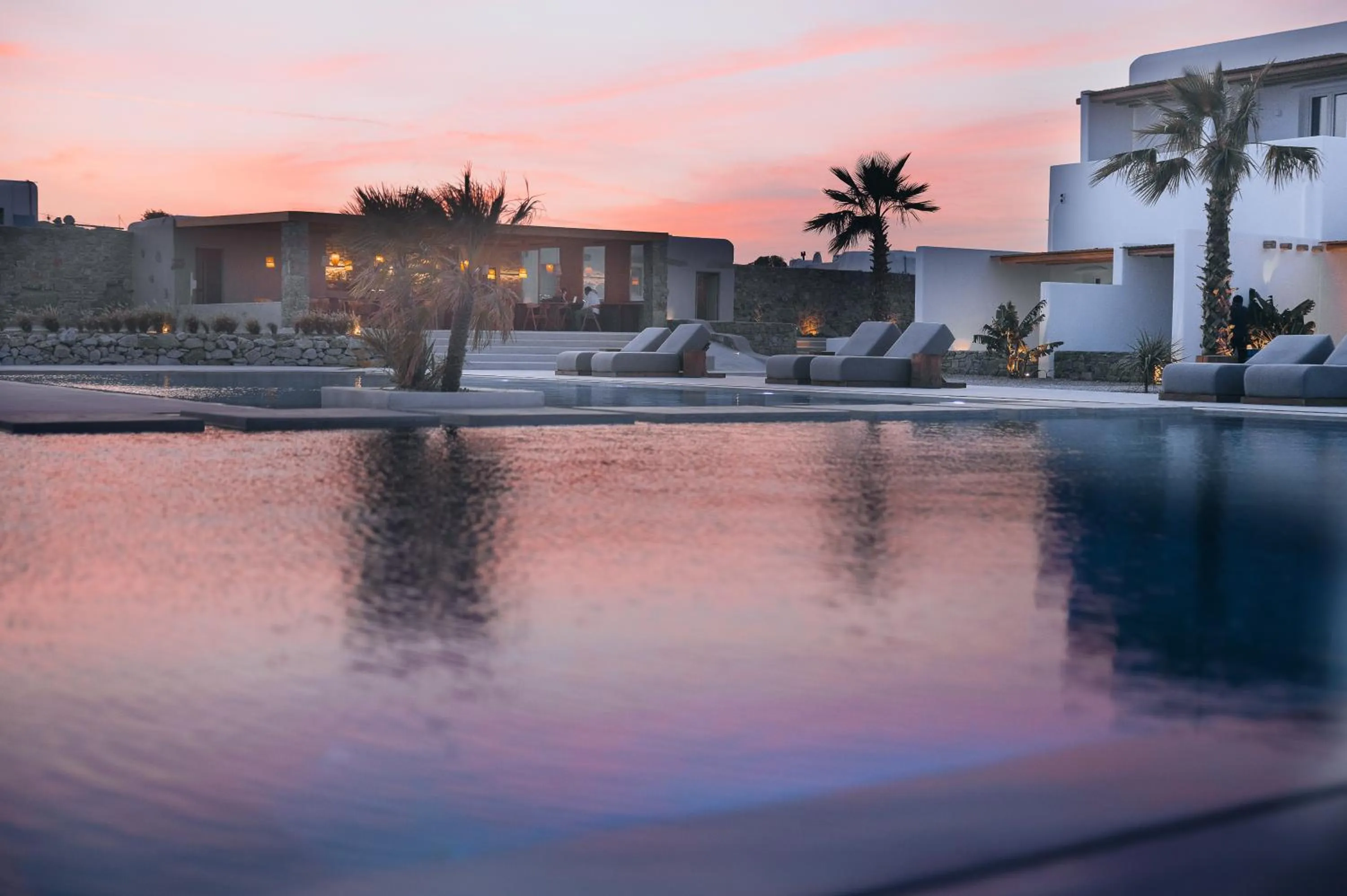 Swimming pool in Adama Mykonos Boutique Hotel