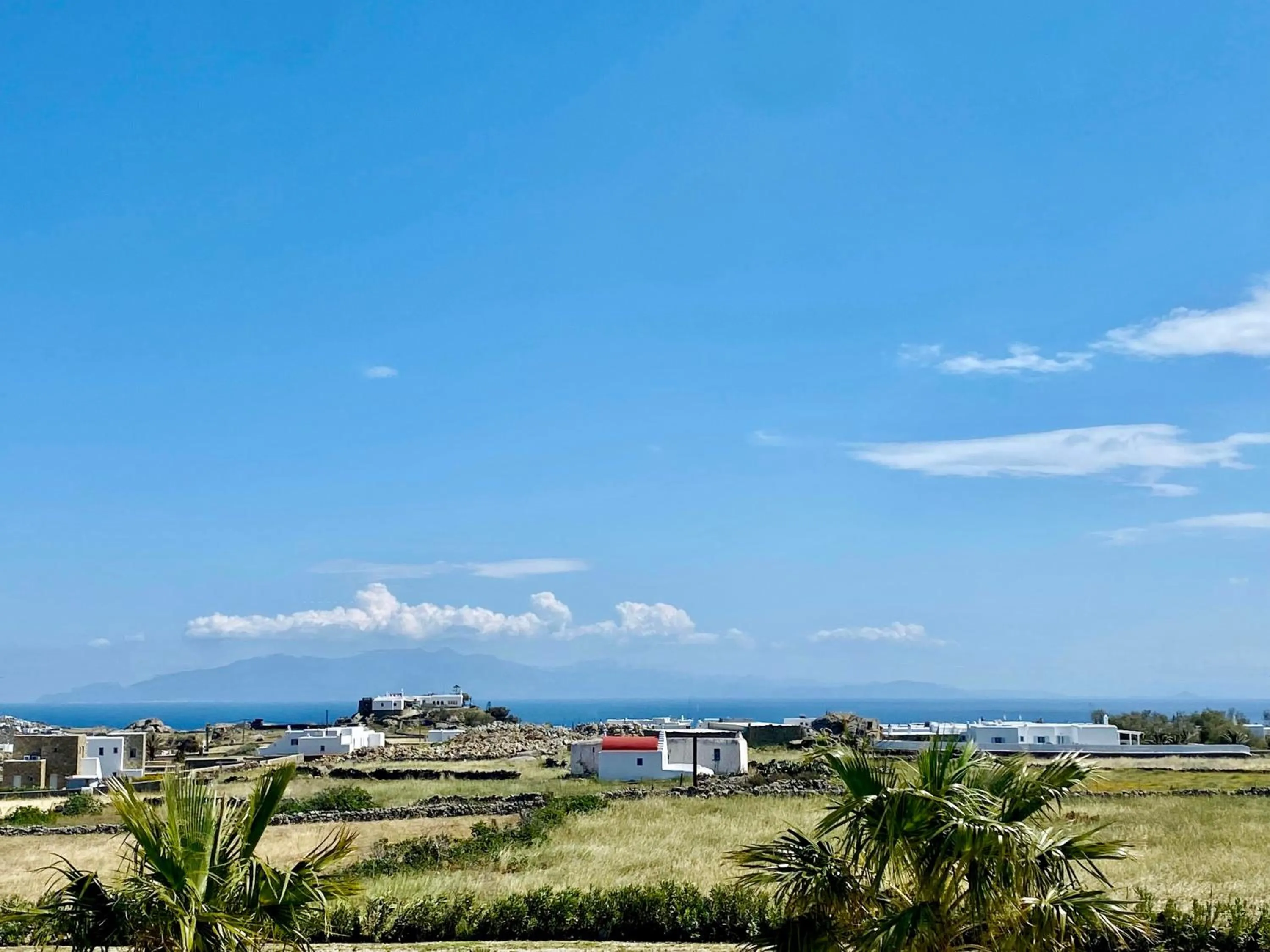 Natural landscape in Adama Mykonos Boutique Hotel