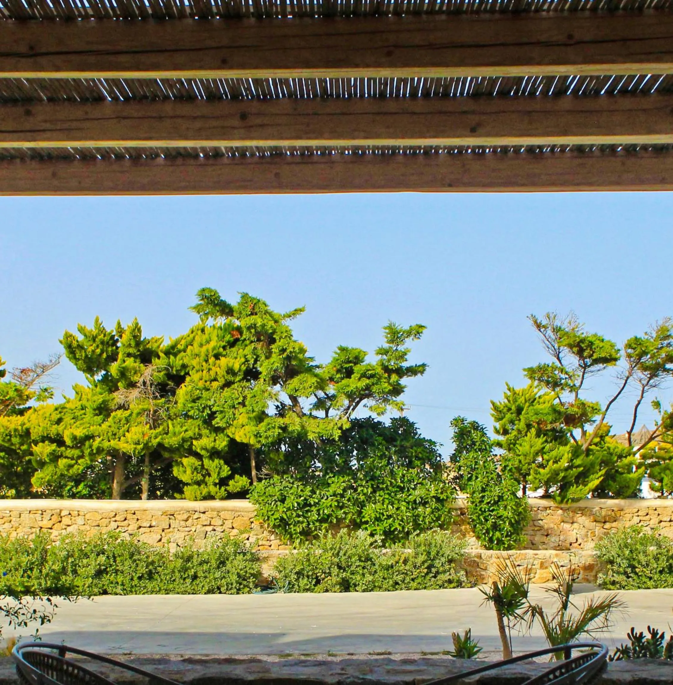 Balcony/Terrace in Adama Mykonos Boutique Hotel