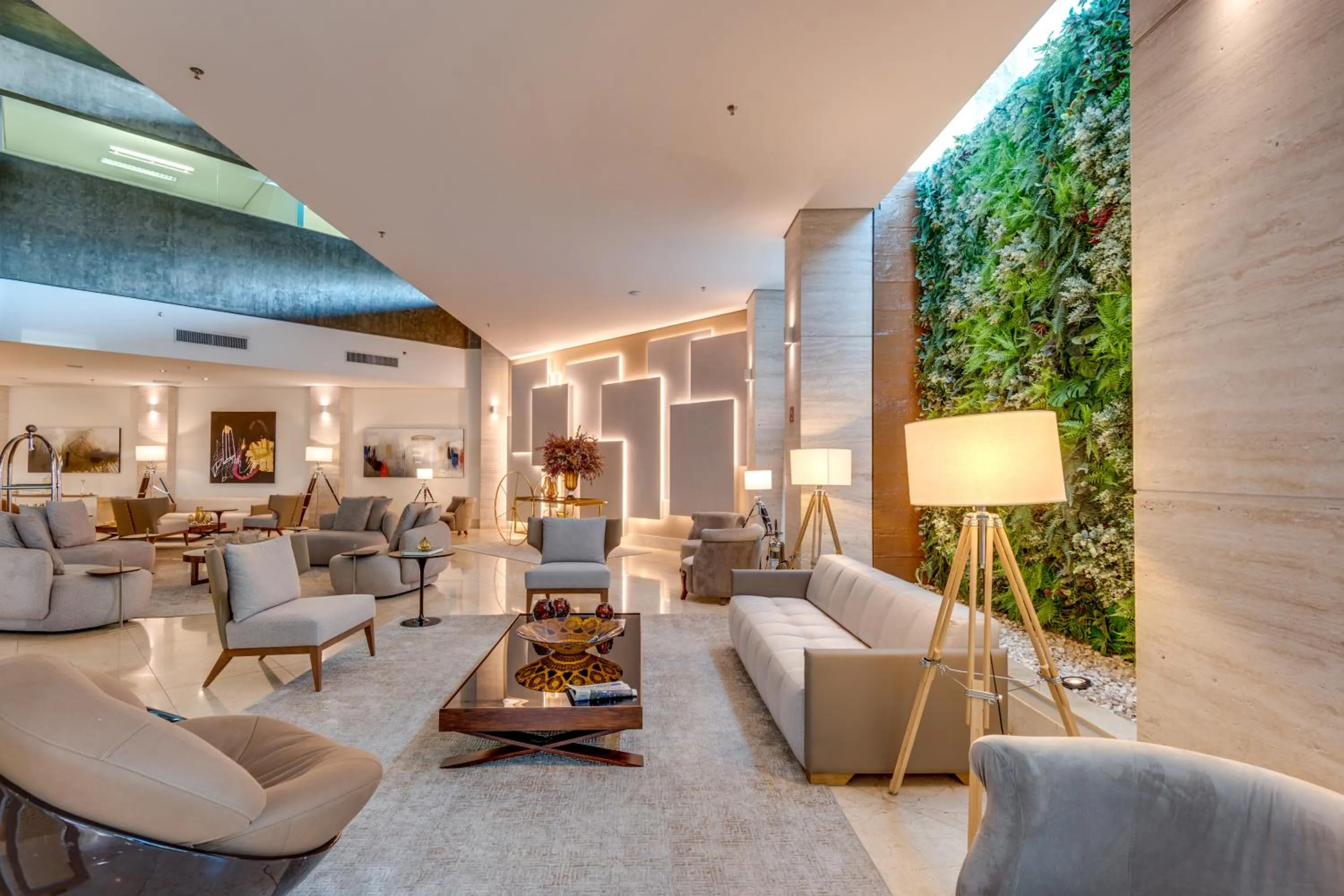 Lobby or reception in K Hotel