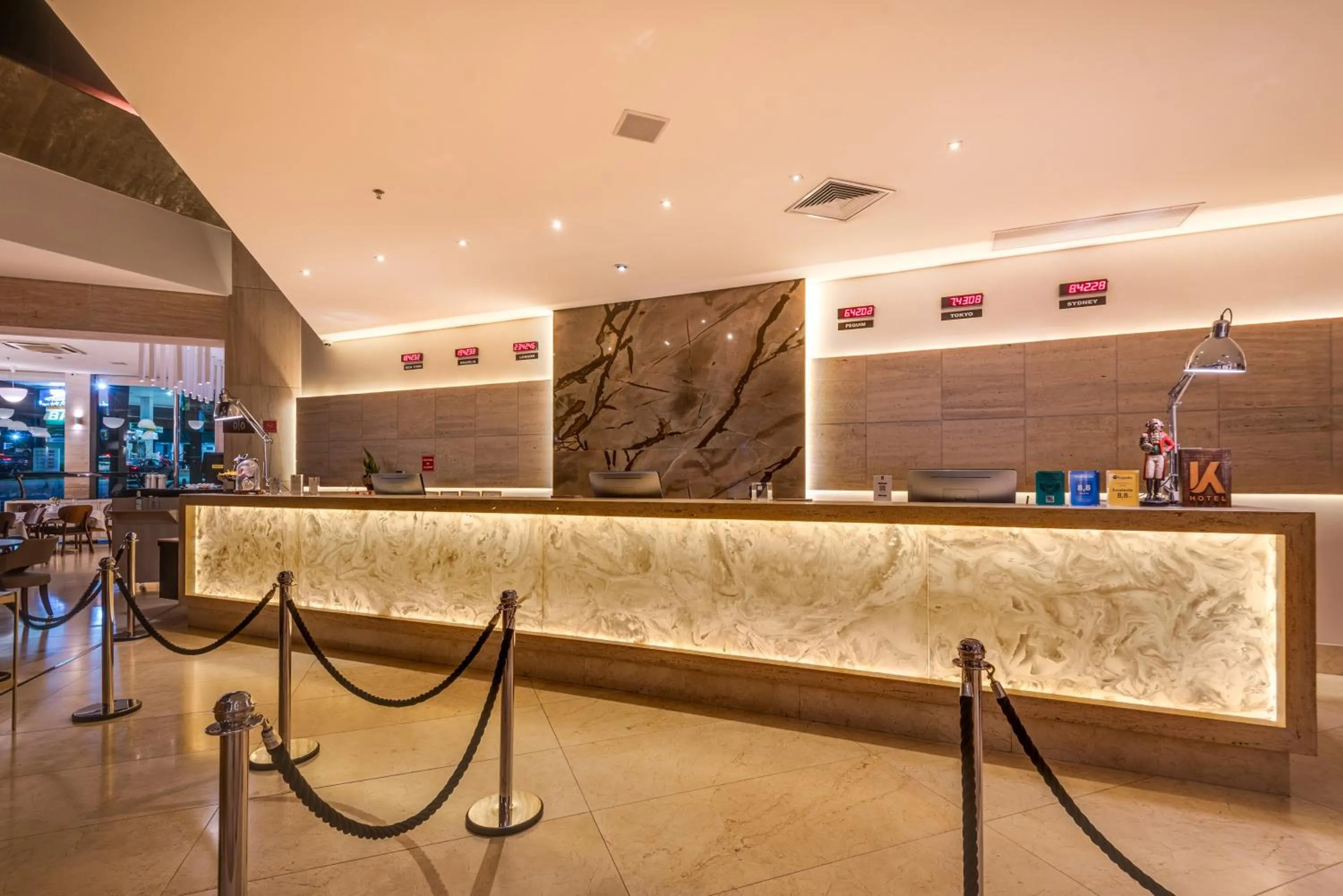 Lobby or reception in K Hotel