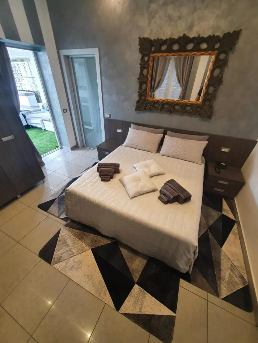 Bed in Foresterie Lombarde B&B Villa Ambra