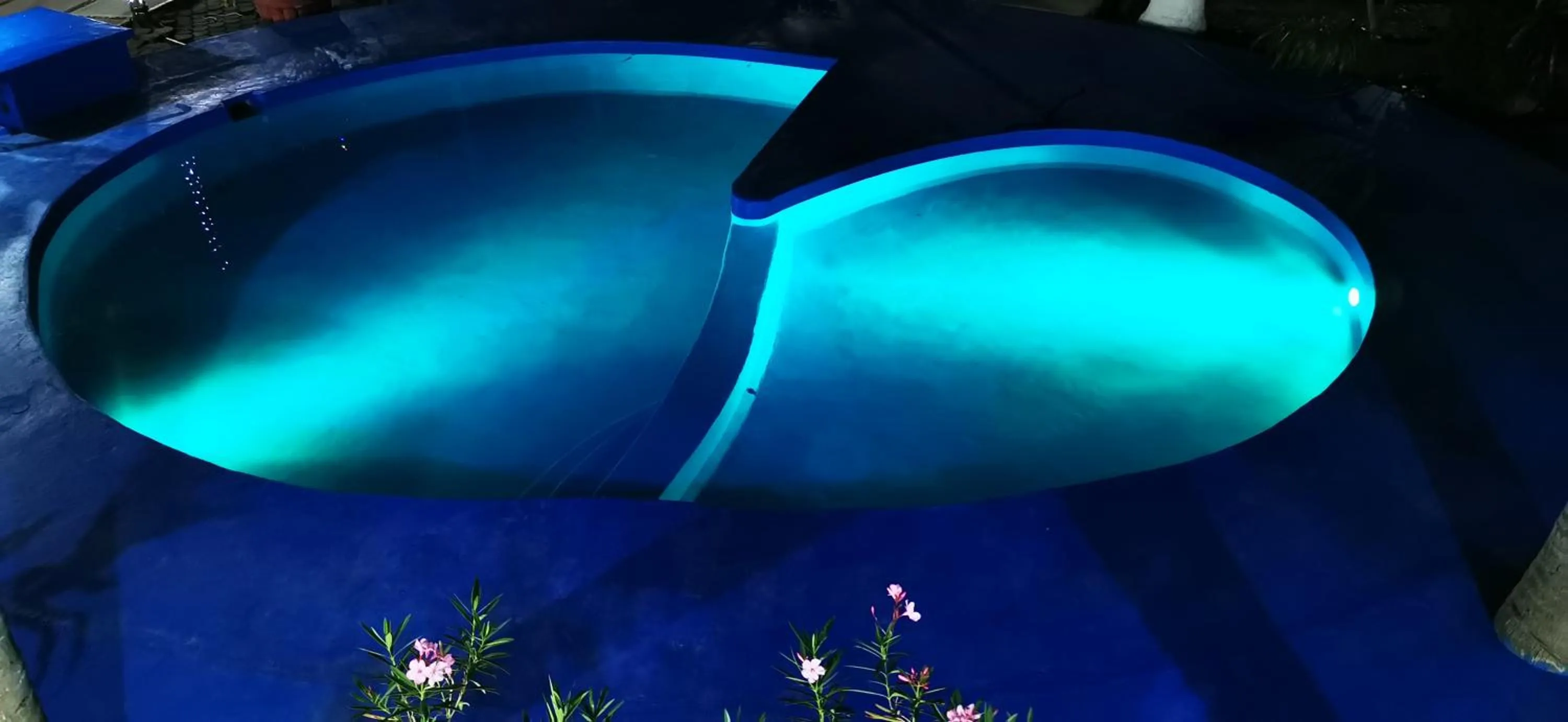 Swimming pool in Hotel Oasis Melaque