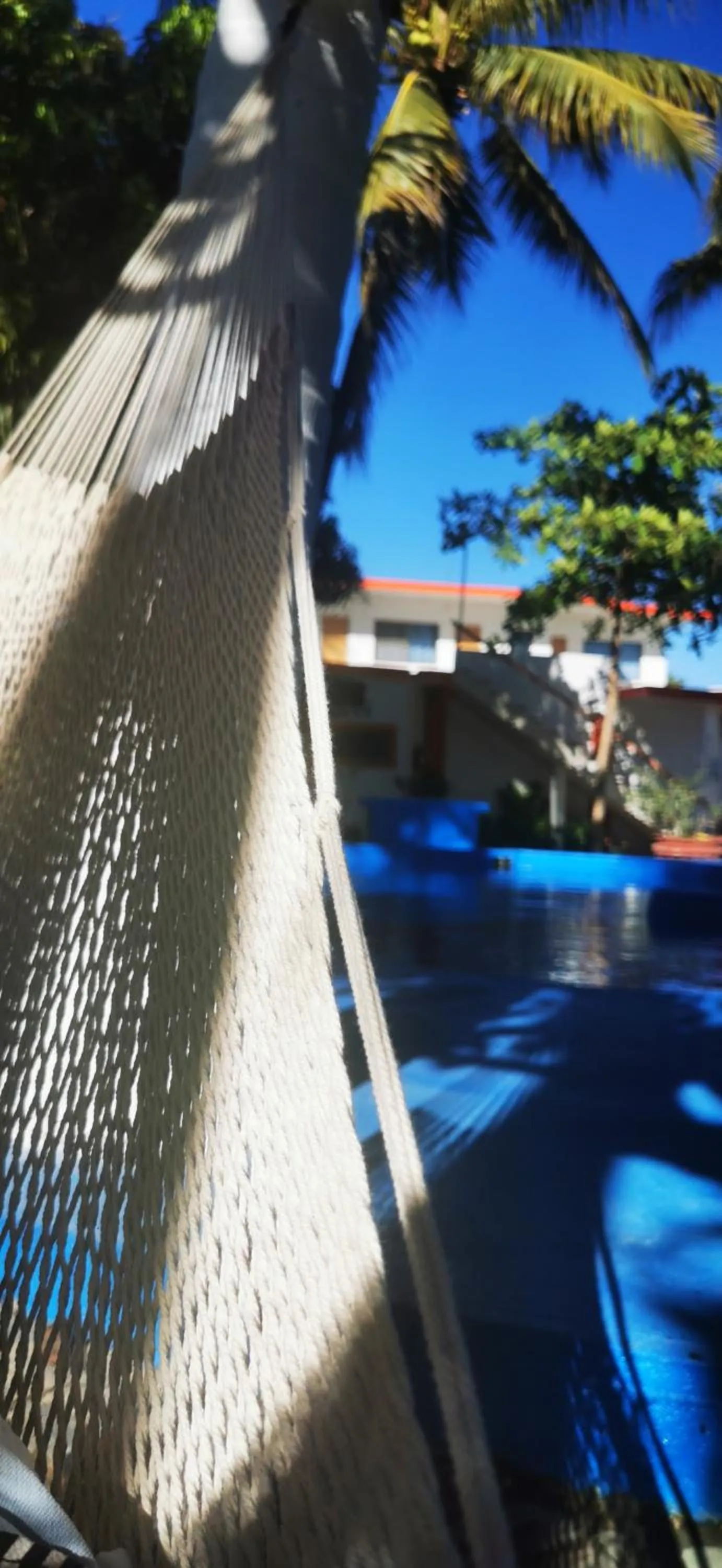 Seating area in Hotel Oasis Melaque