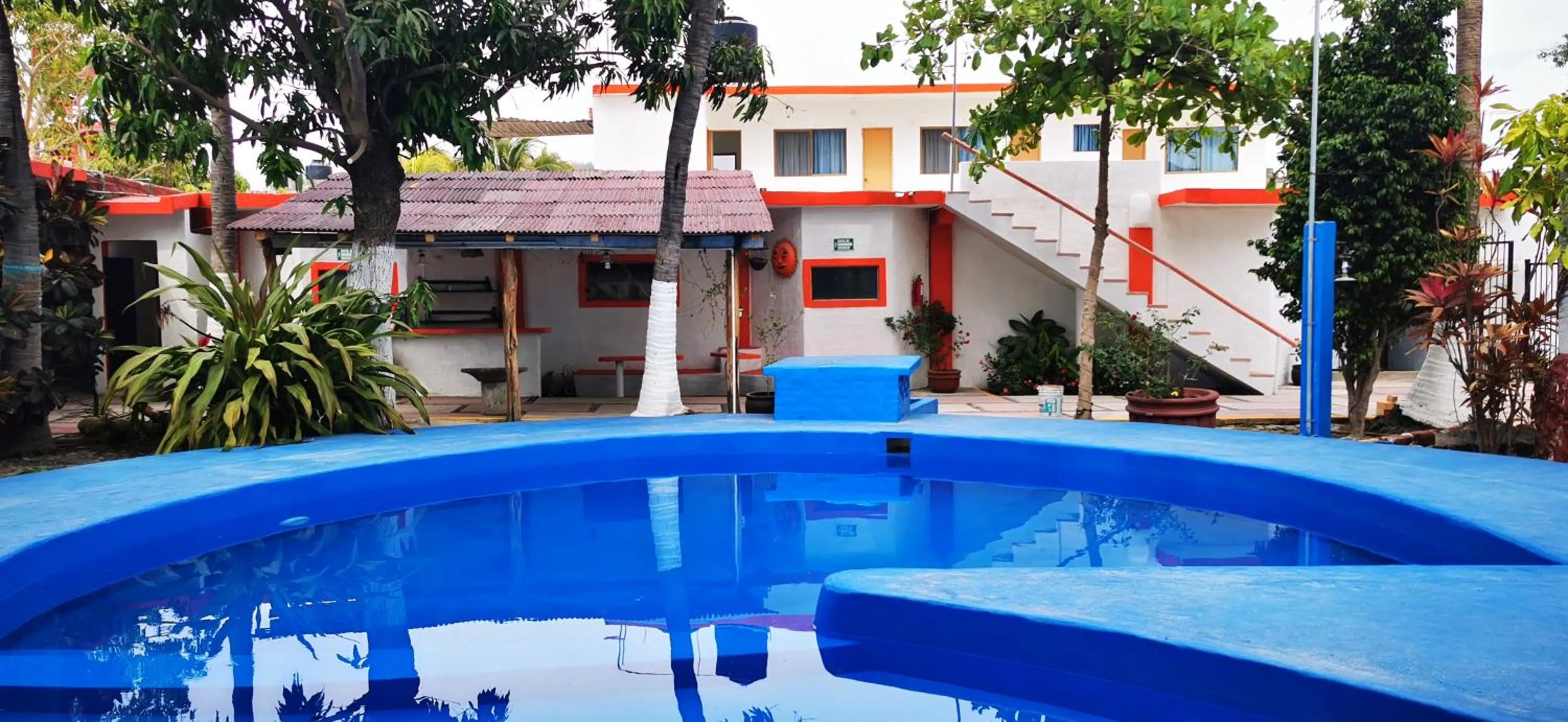 Property building in Hotel Oasis Melaque