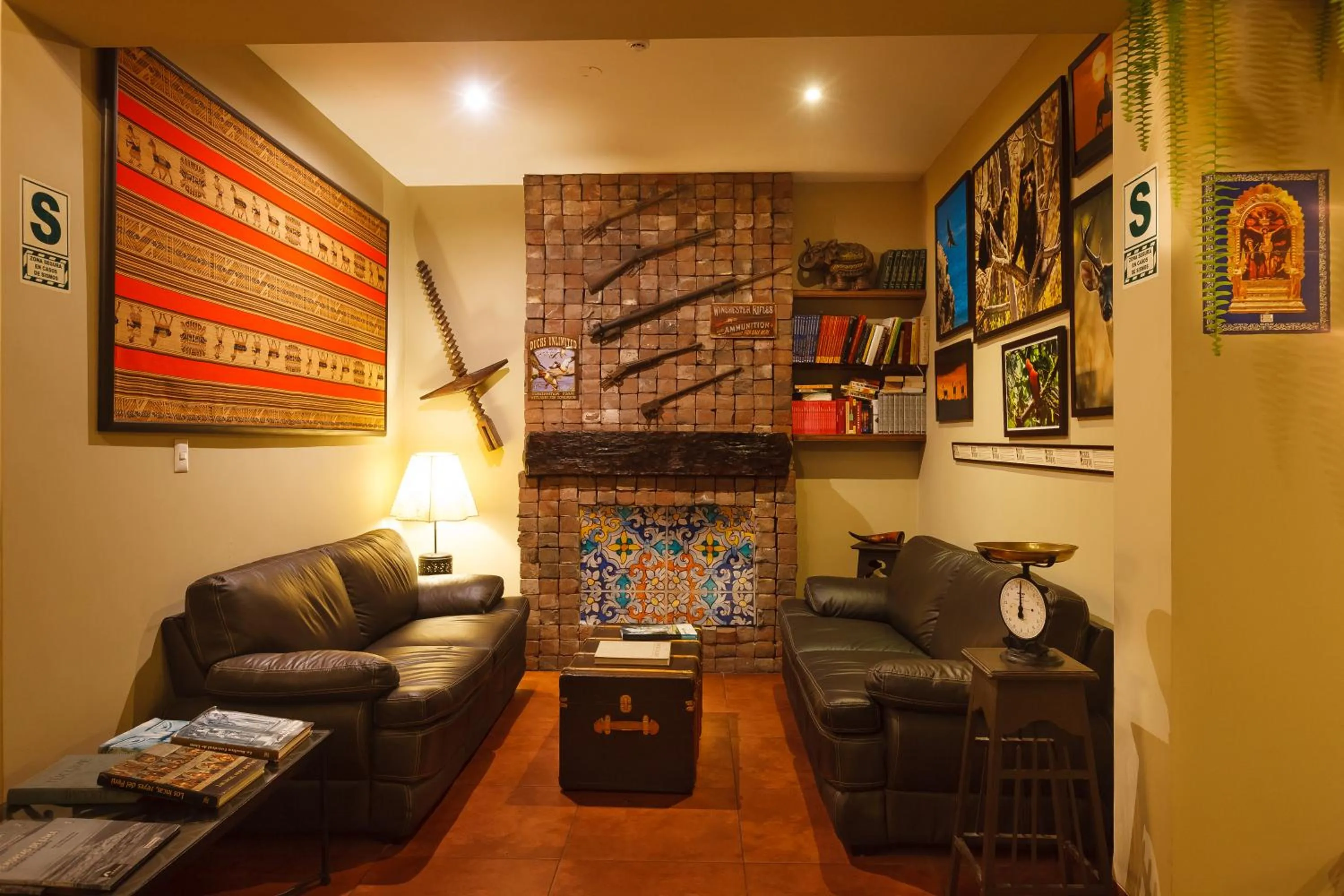 Living room in Casa Suyay