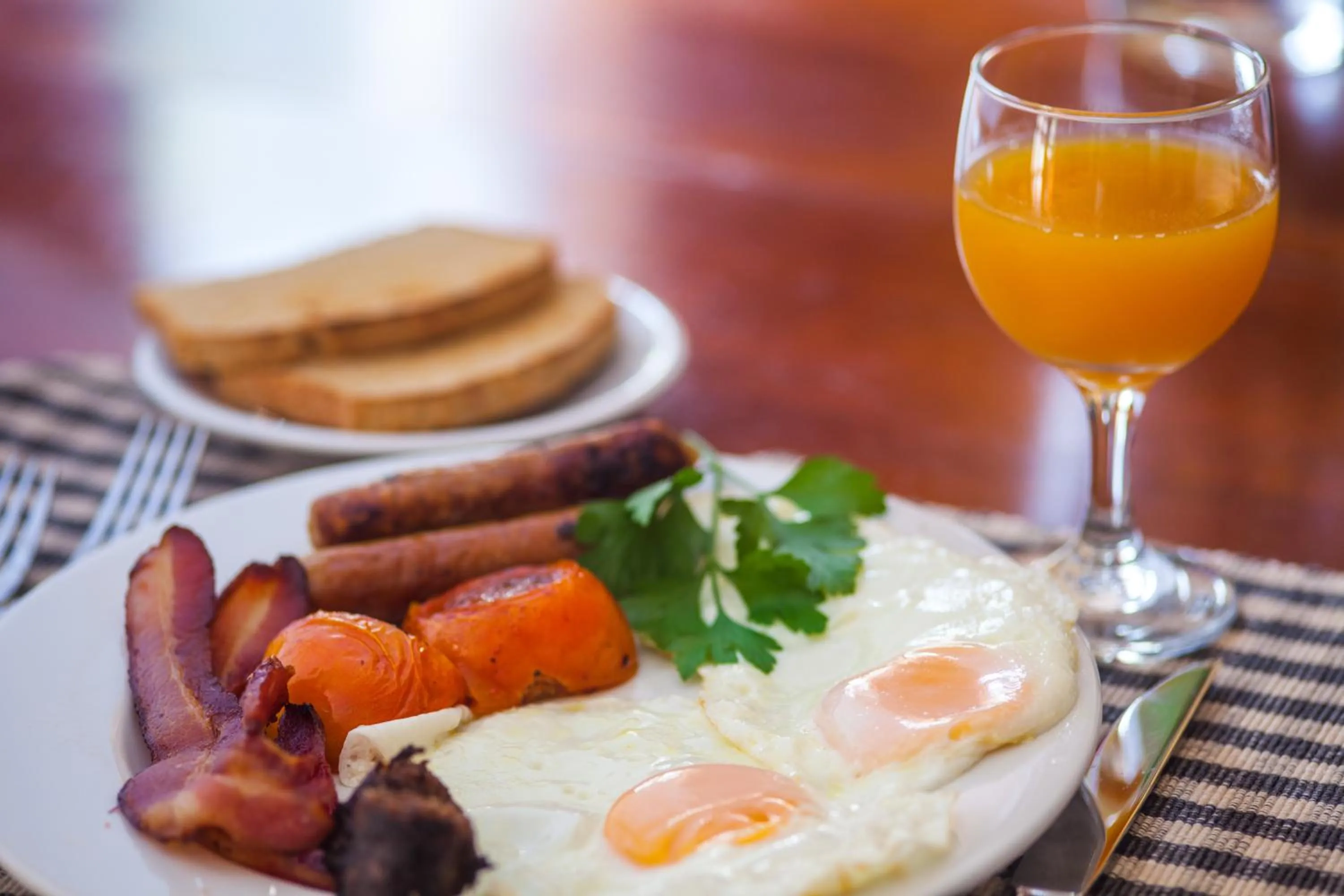 Breakfast in Orchid Bay Resort